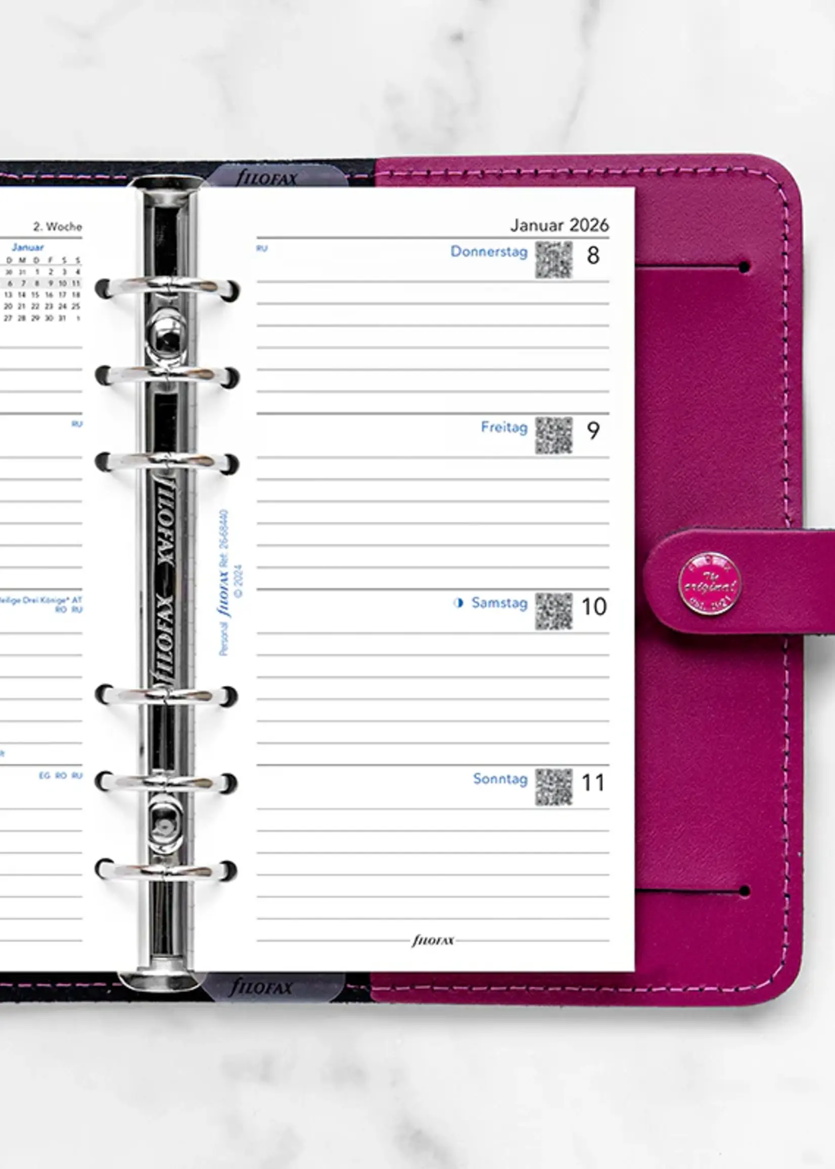 Filofax PER 1W/2S vert.(D)2026
