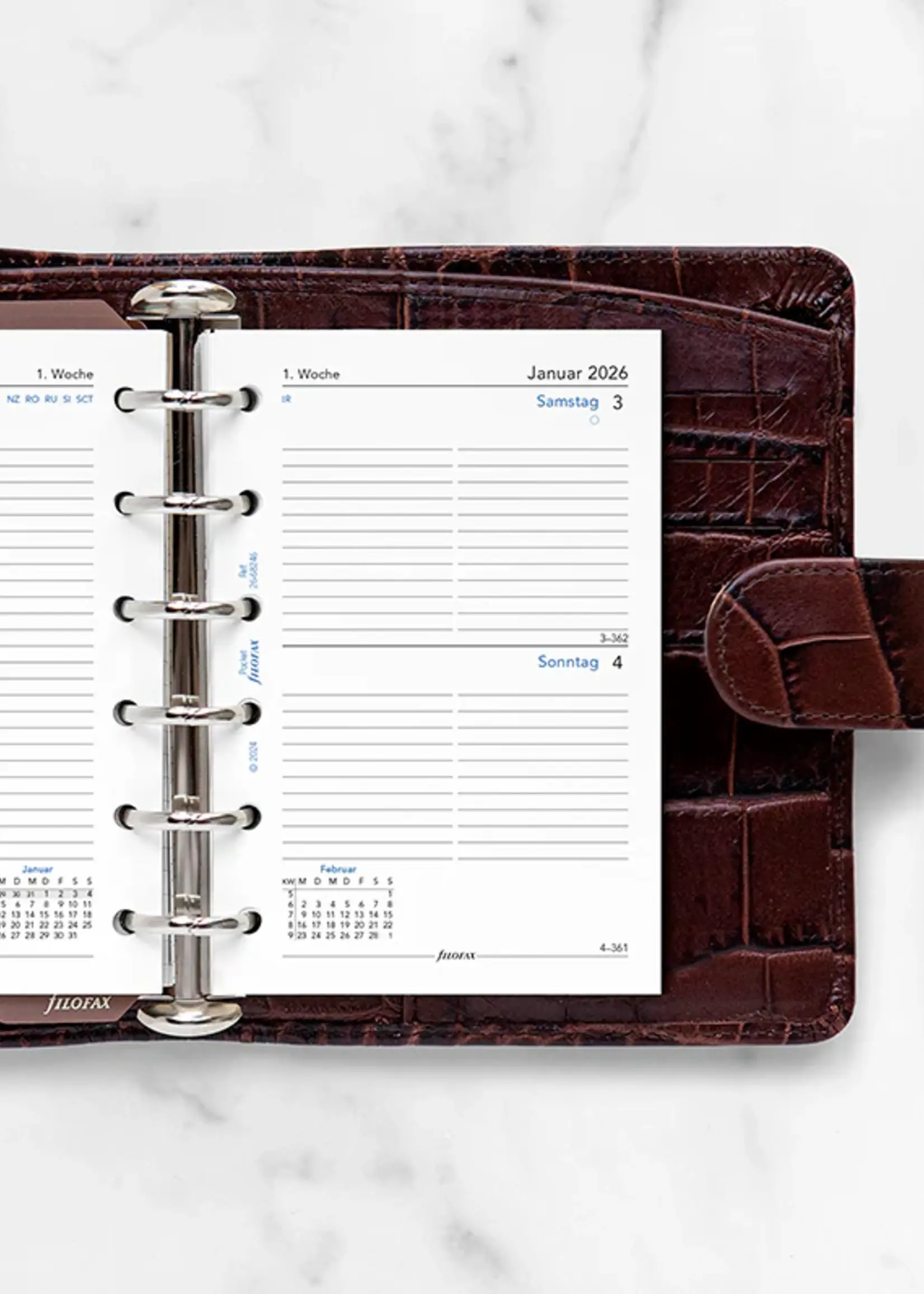 Filofax PKT 1T/1S. (D)2026