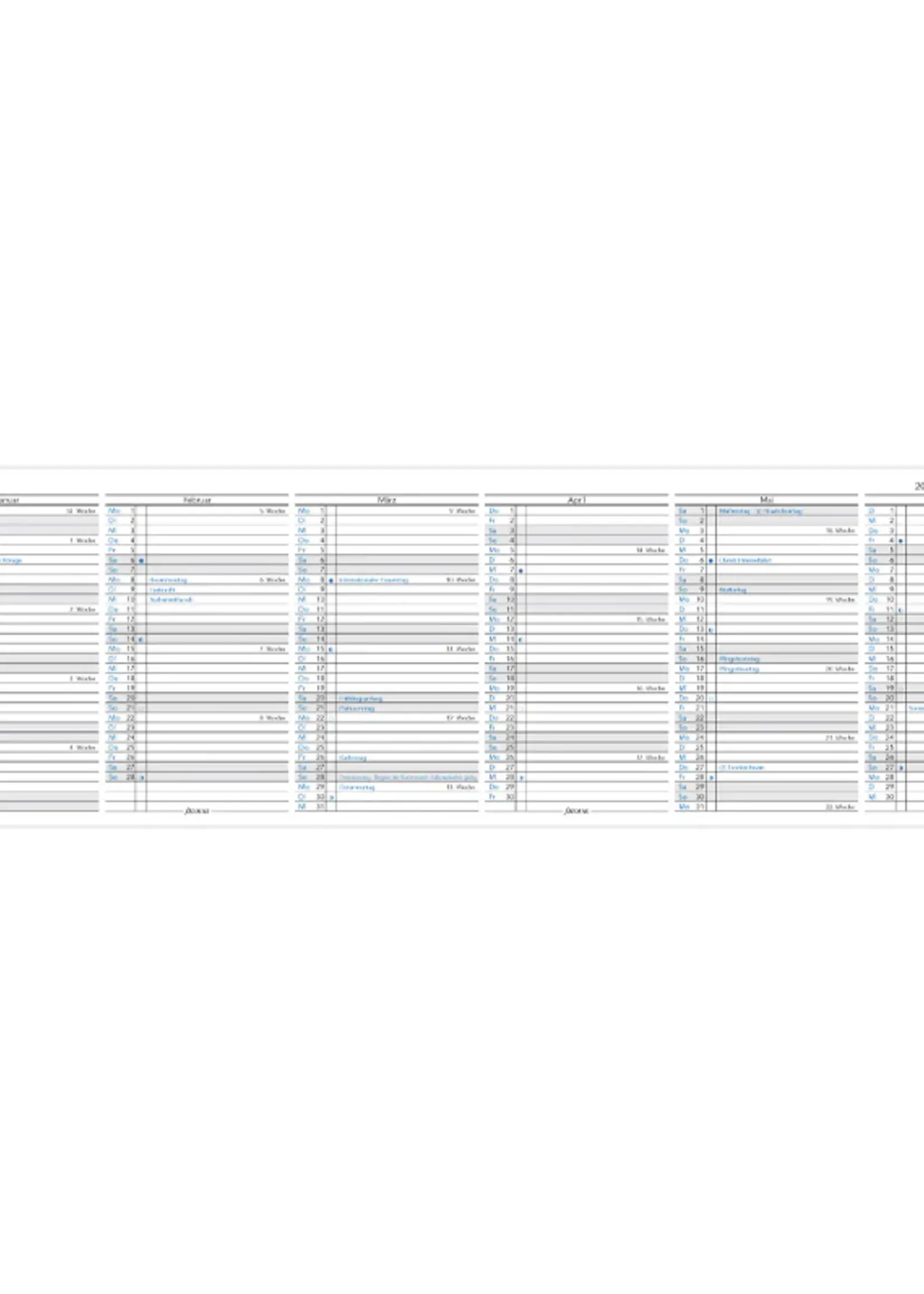 Filofax MIN Jahrespl. vert.(D)2027