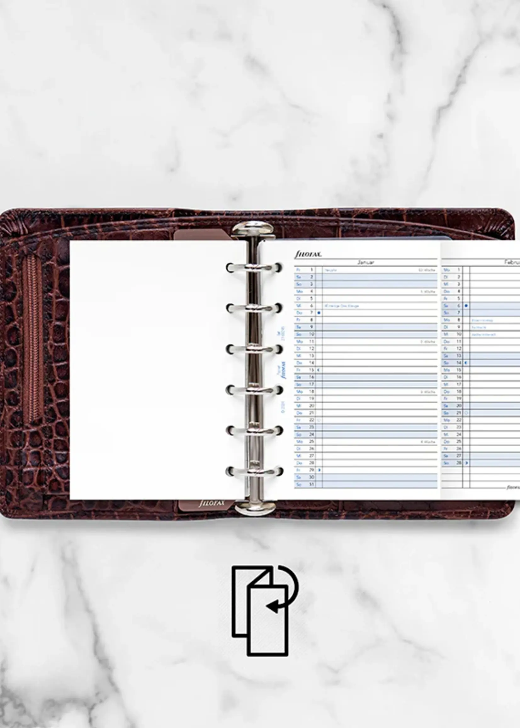 Filofax PKT Jahrespl. vert.(D)2027