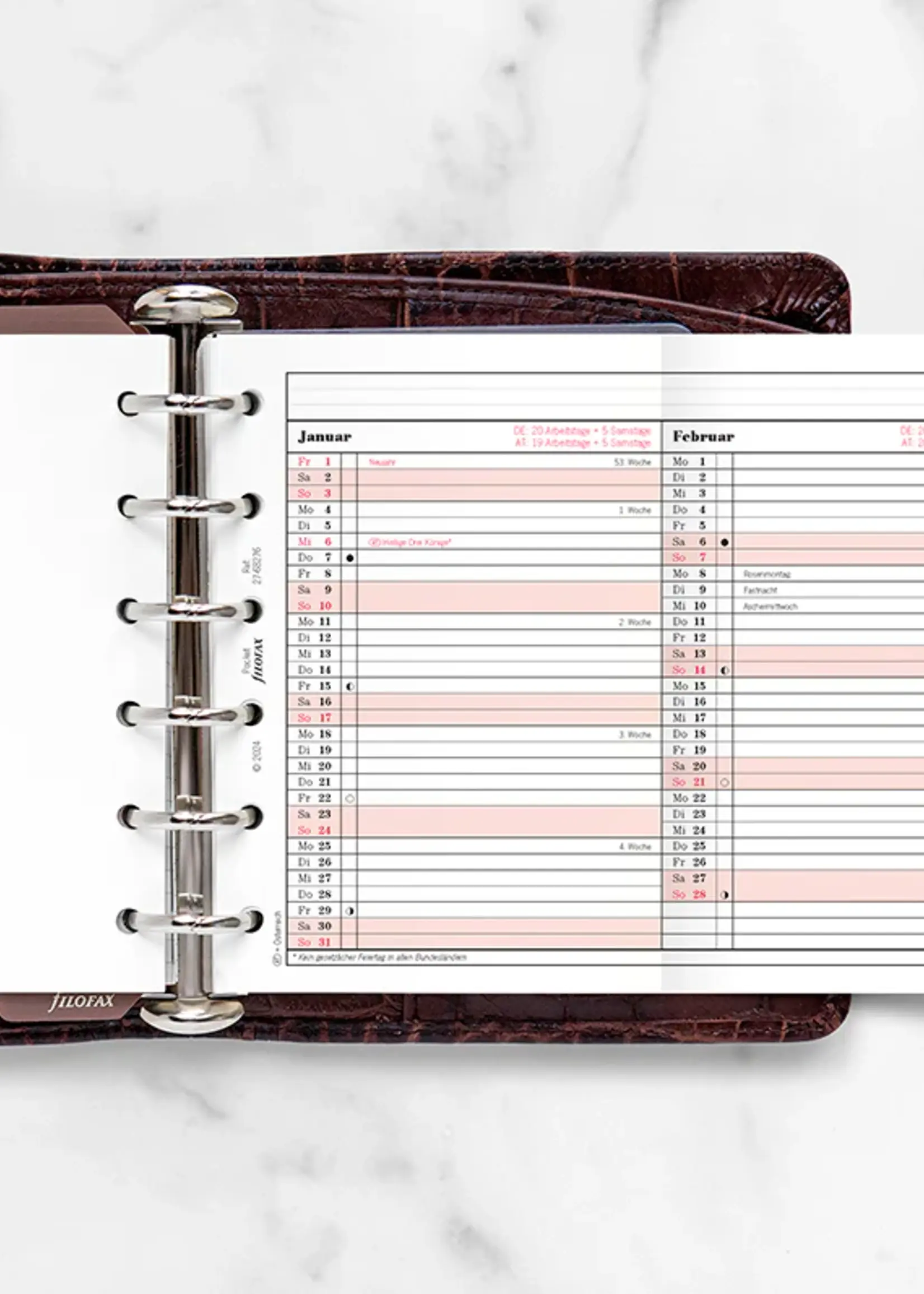 Filofax PKT Prof.Jahrespl. (D)2027