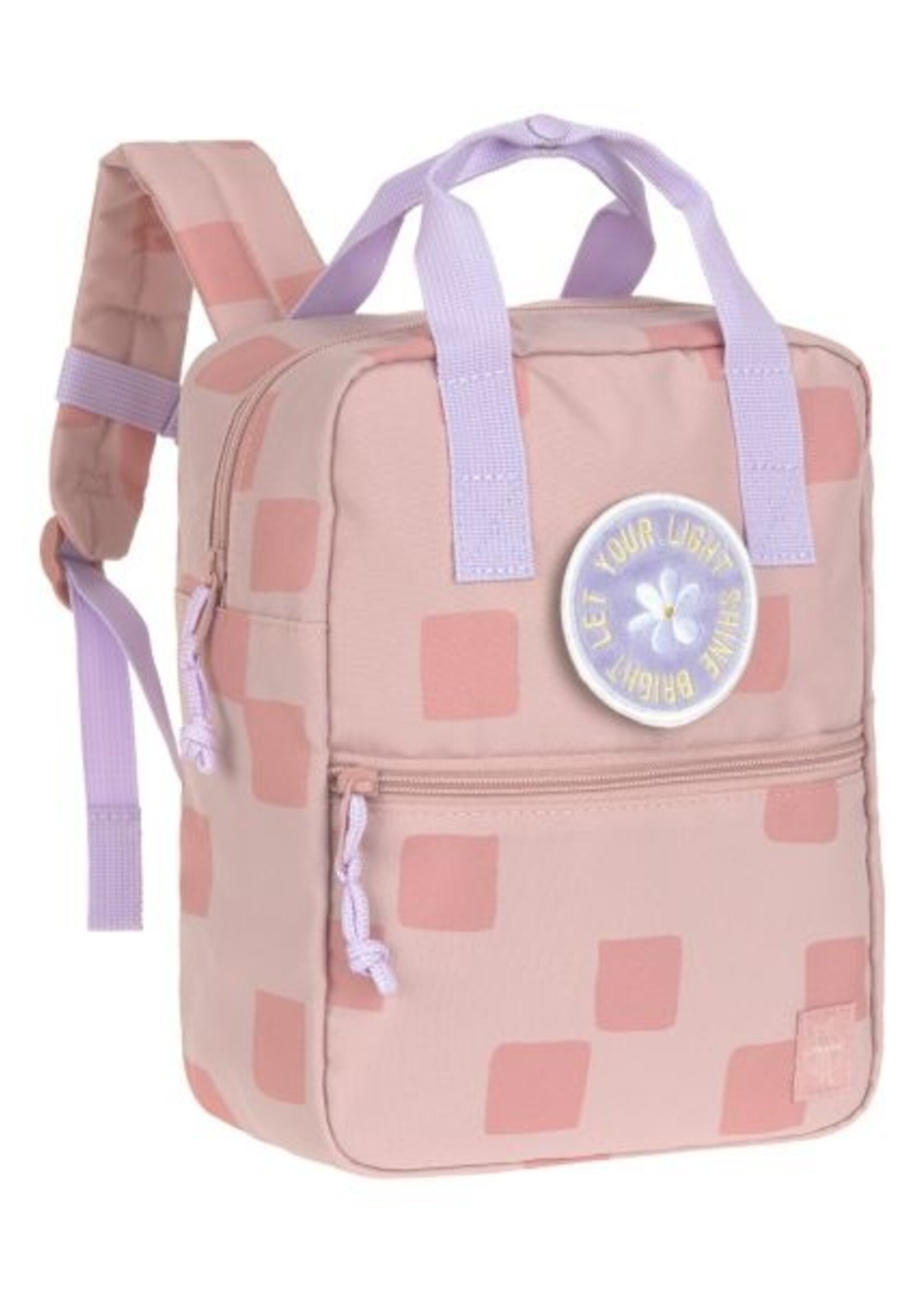 Lässig Fashion Rucksack Mini Square - Pattern Party - Rose