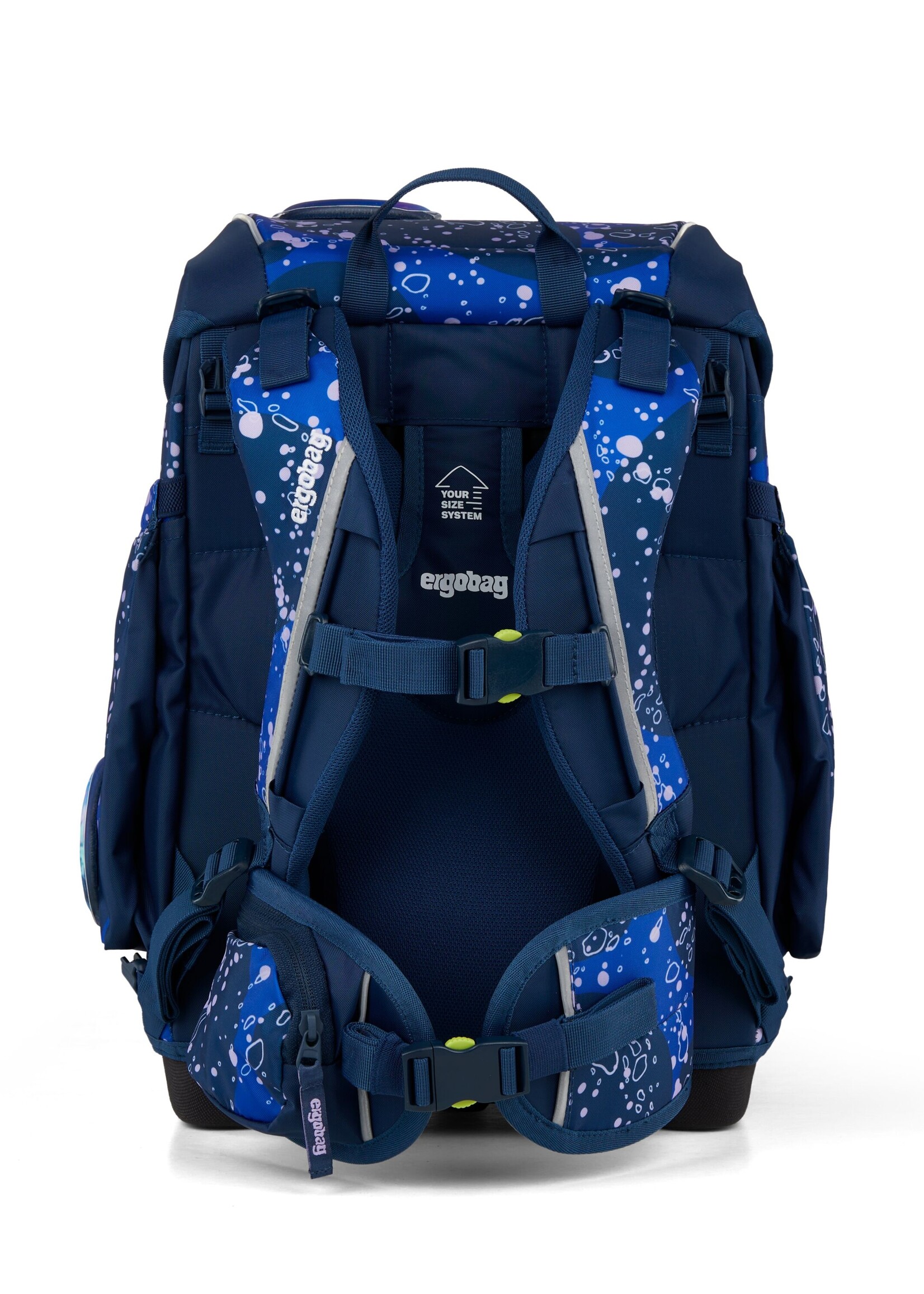 ERGOBAG Schultaschen-Set cubo OzeanBärwohner