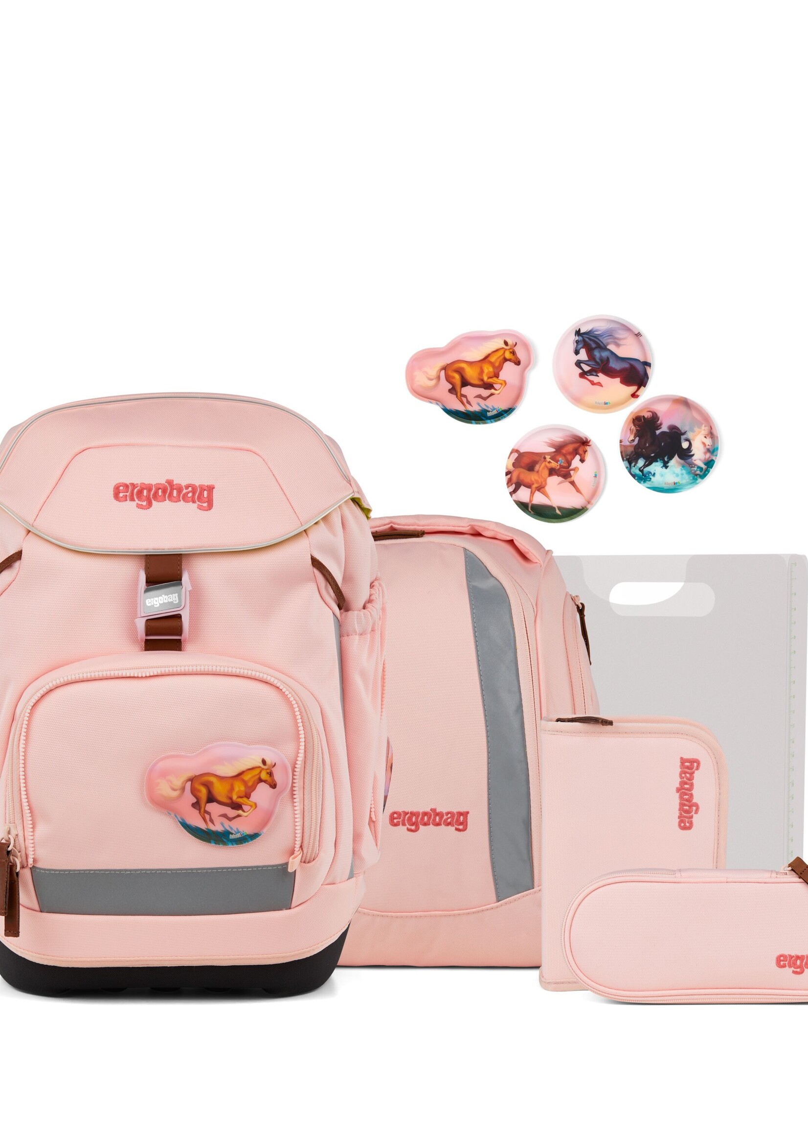 ERGOBAG PACK  Schulrucksack-Set UnzähmBär