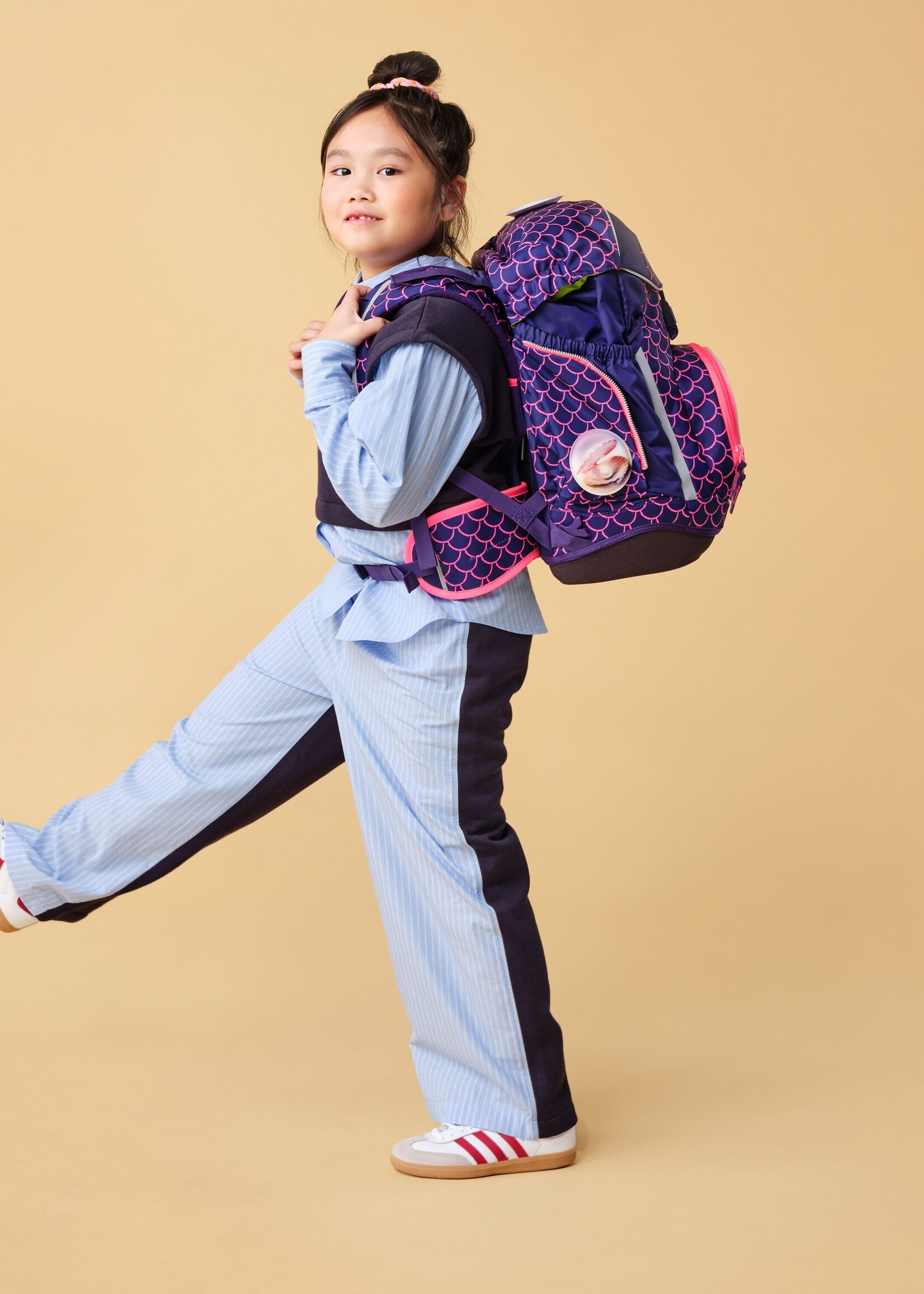 ERGOBAG Pack Schulrucksack Set PerlentauchBär