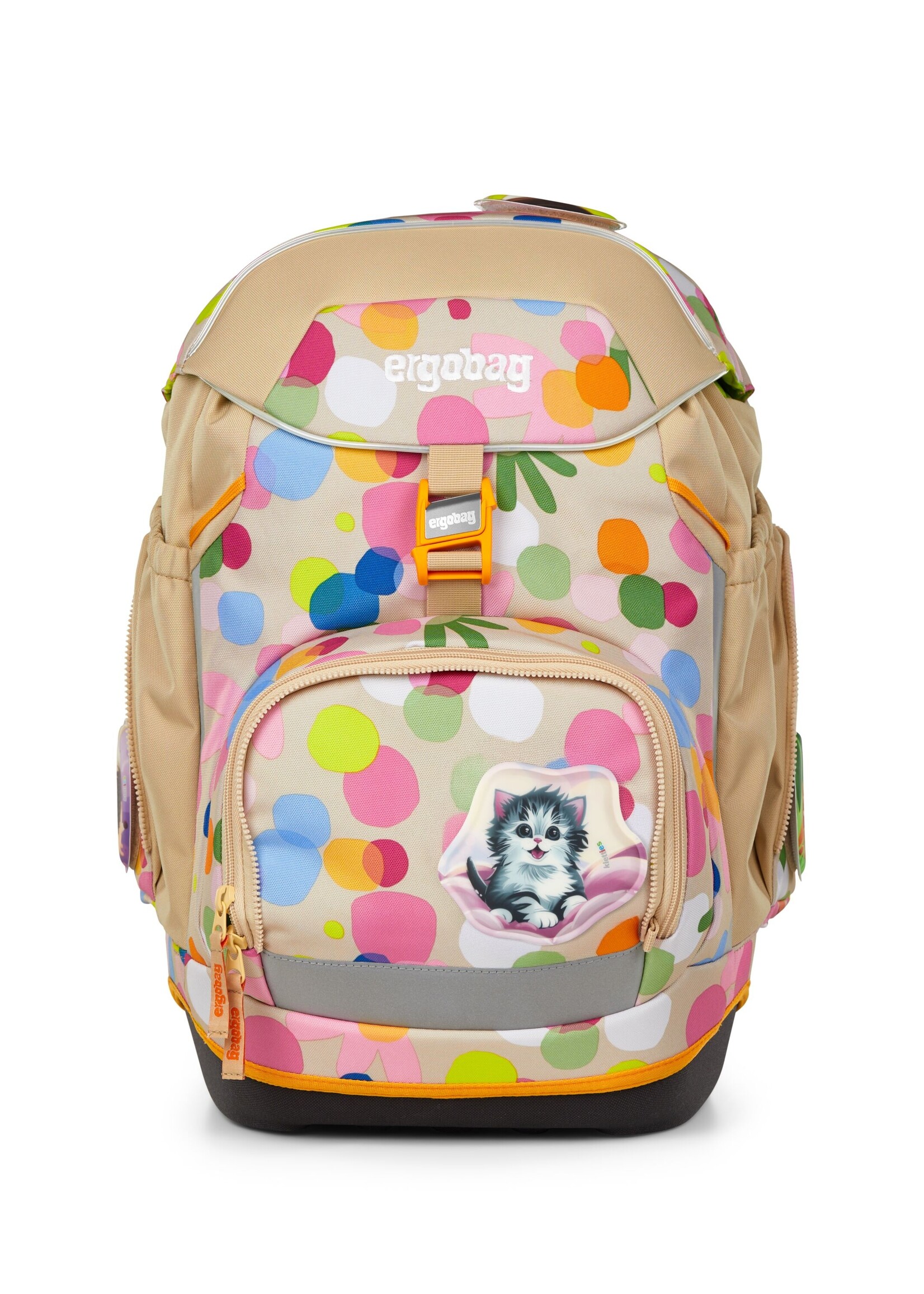 ERGOBAG Pack Schulrucksack Set Flower Powbär