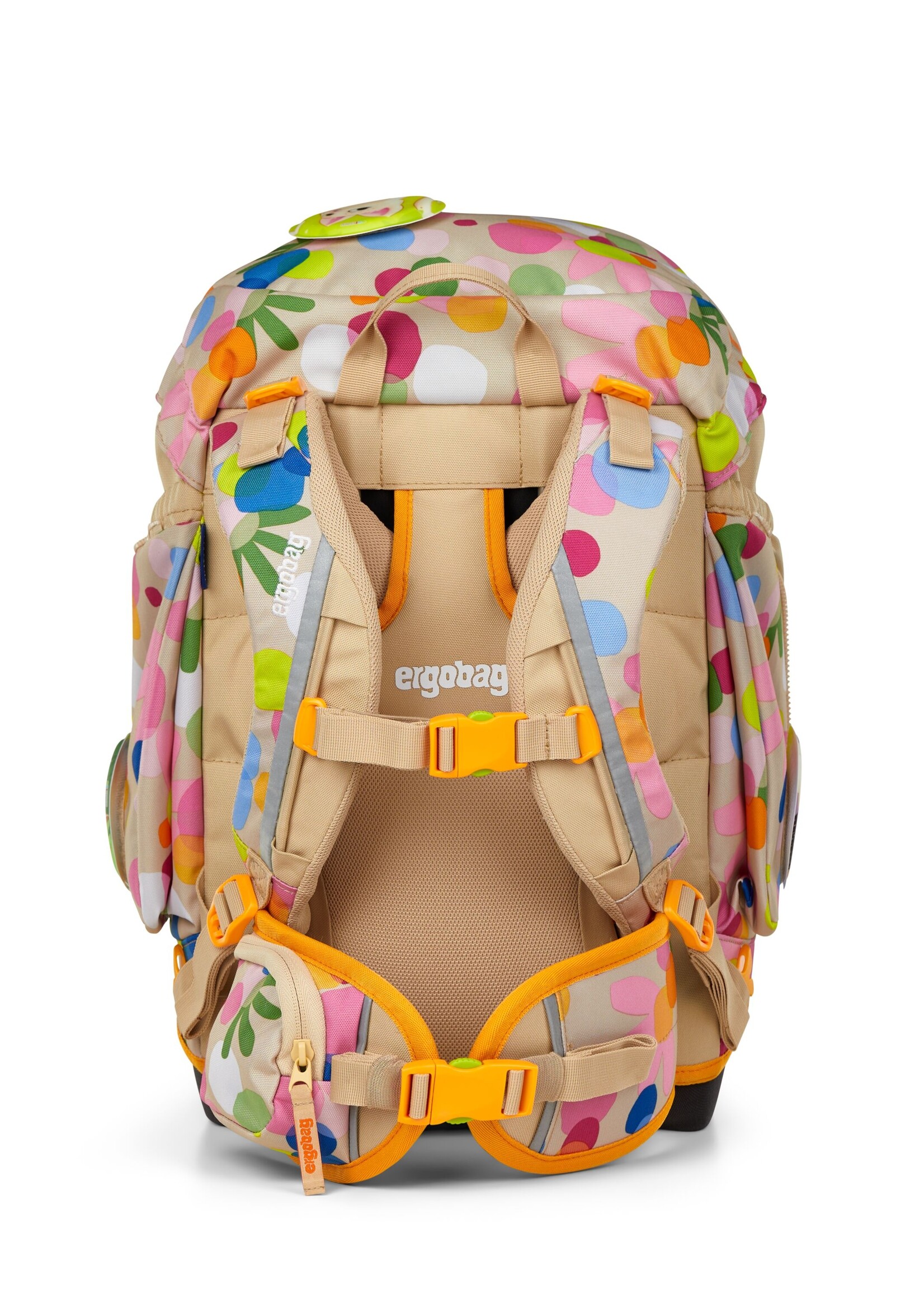ERGOBAG Pack Schulrucksack Set Flower Powbär