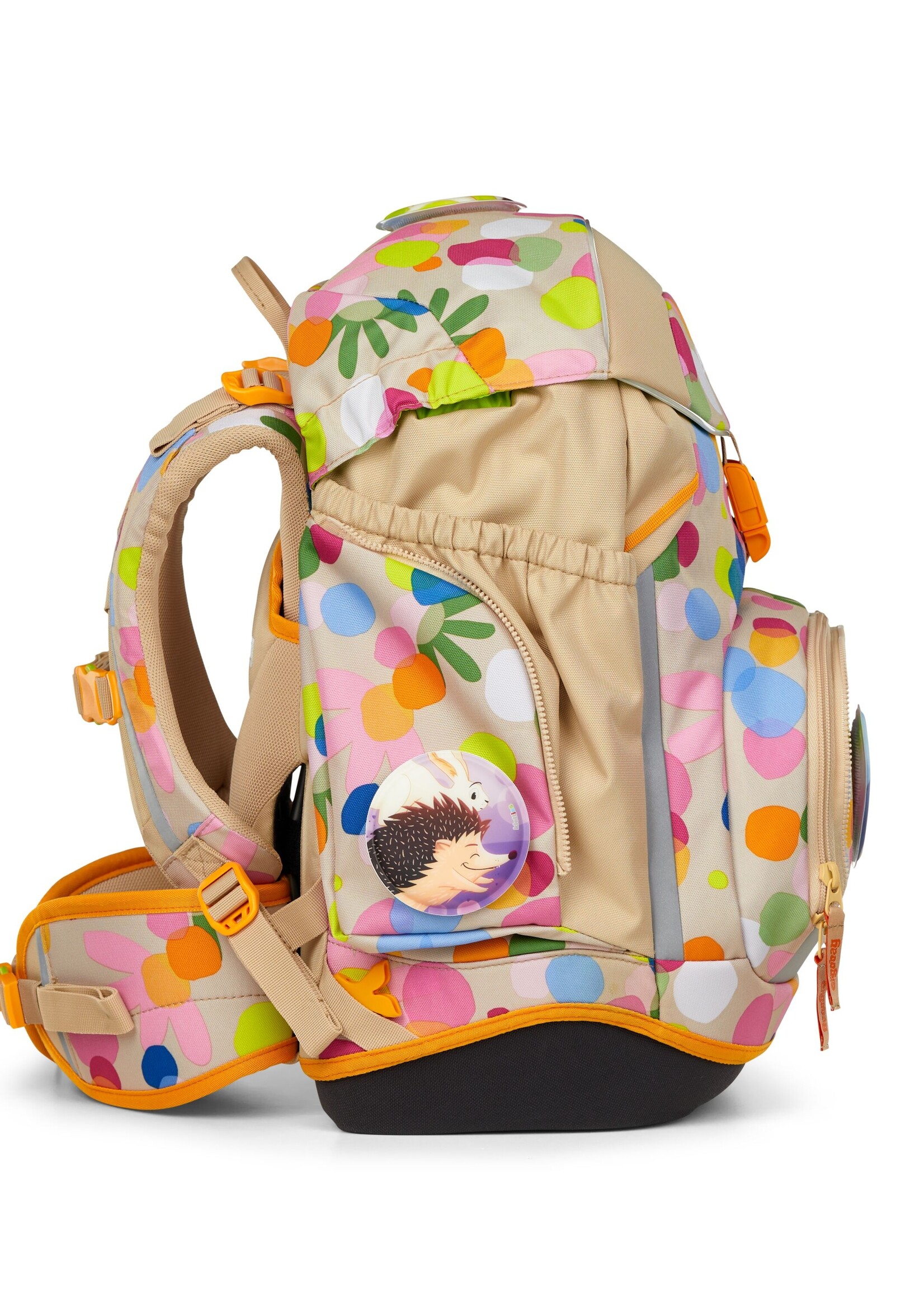 ERGOBAG Pack Schulrucksack Set Flower Powbär