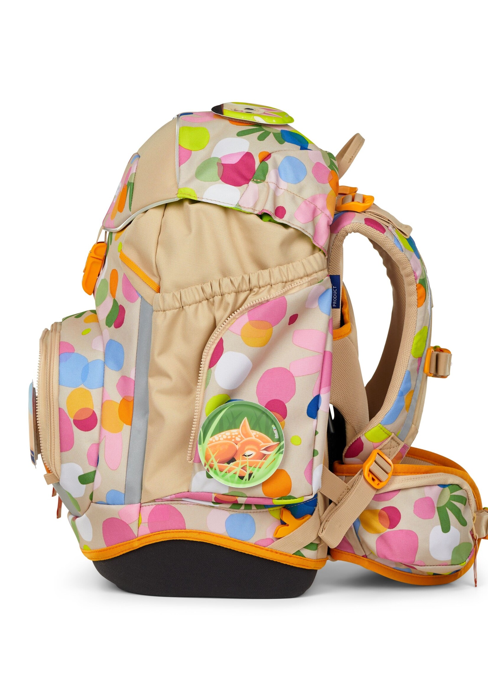ERGOBAG Pack Schulrucksack Set Flower Powbär