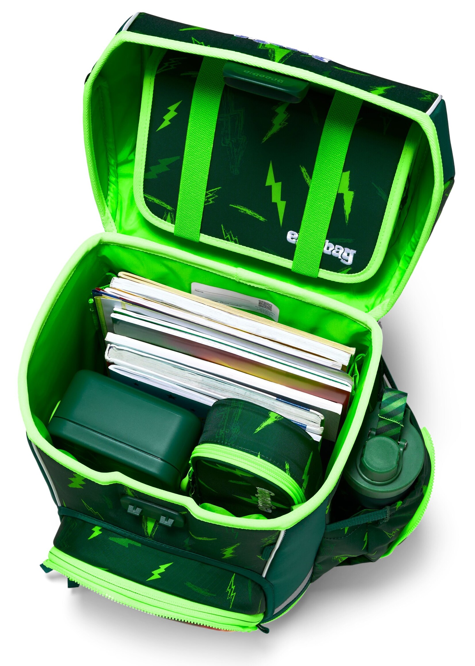 ERGOBAG Cubo Light Schultaschen-Set Bärtastisch