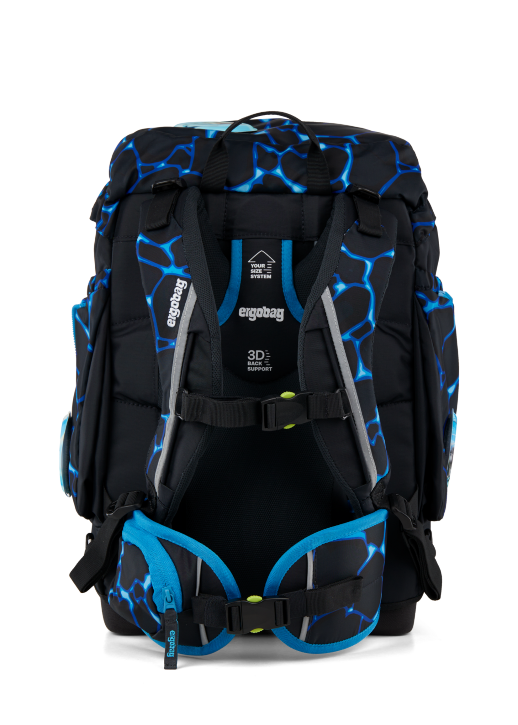 ERGOBAG maxi Schulrucksack-Set Bärassic Garden