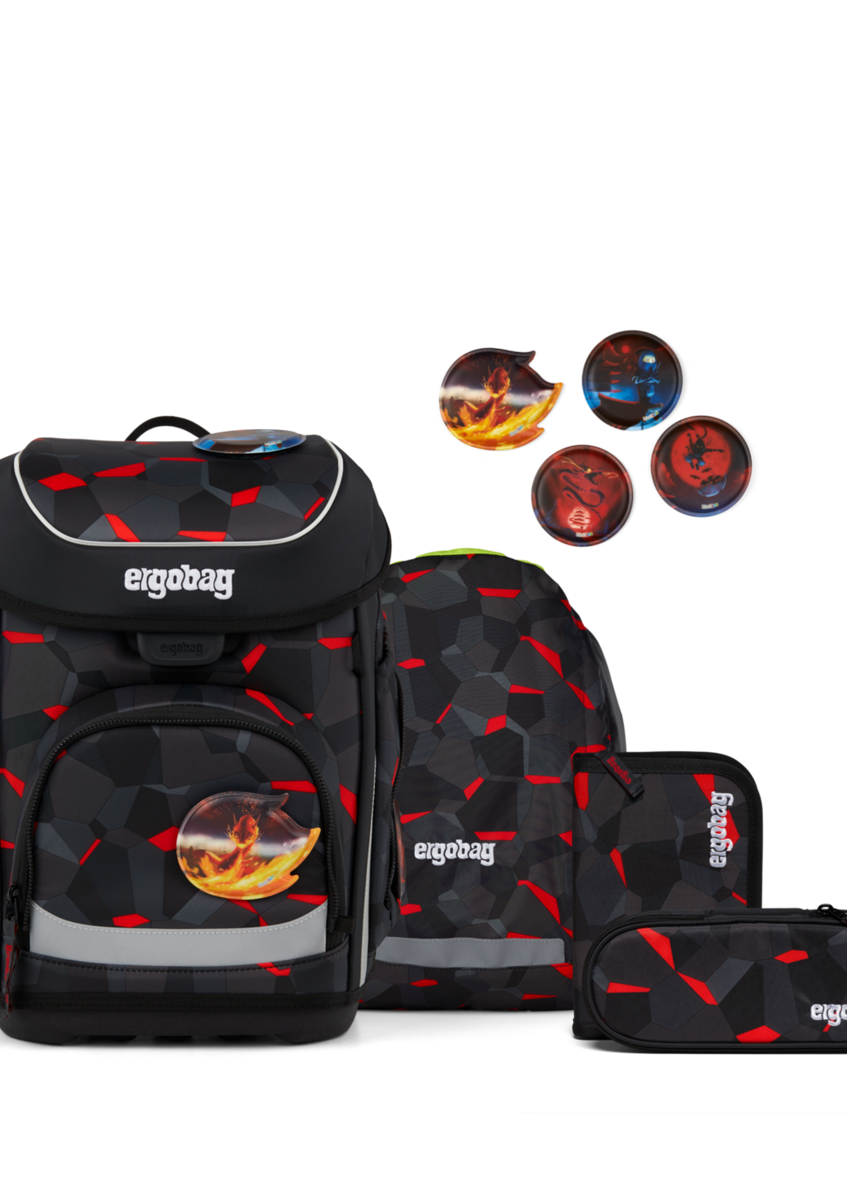 ERGOBAG Cubo Schultaschen-Set TaekBärdo