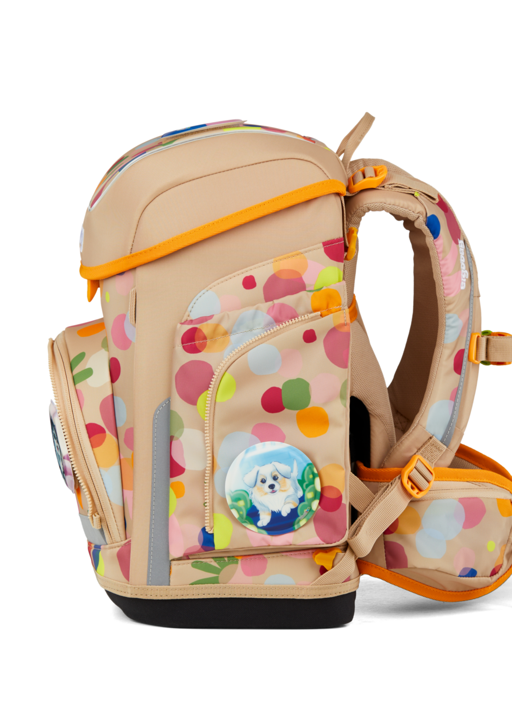 ERGOBAG Cubo Schultaschen-Set Flower PowBär