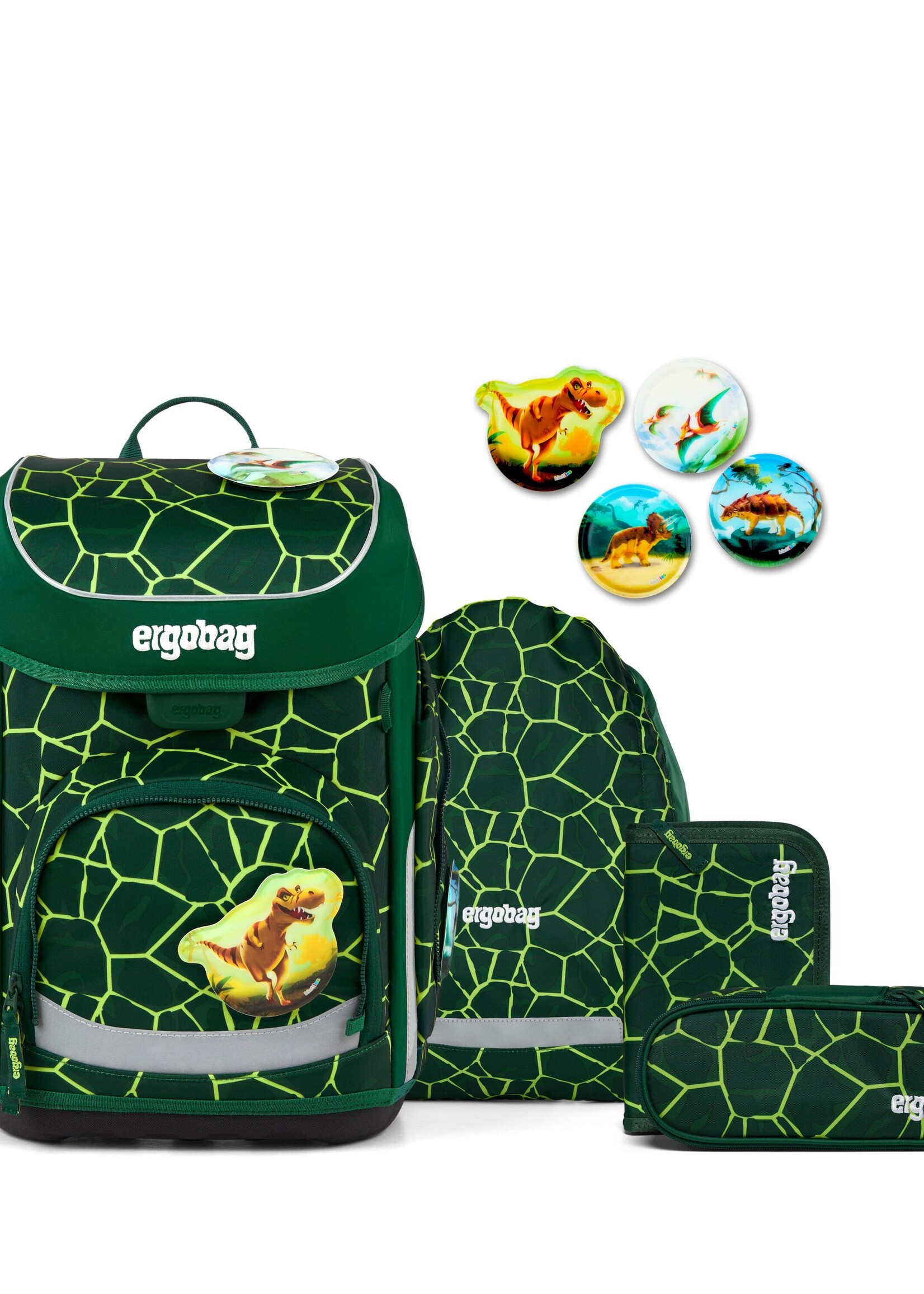 ERGOBAG Cubo Schultaschen-Set BärRex