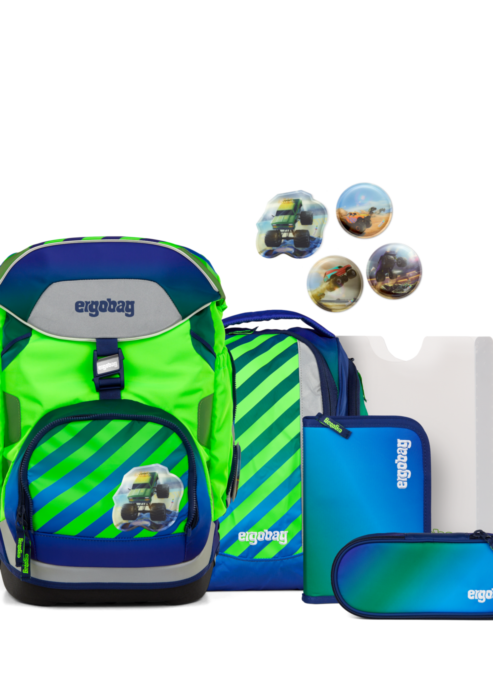 ERGOBAG Pack Schulrucksack Set TruckBär