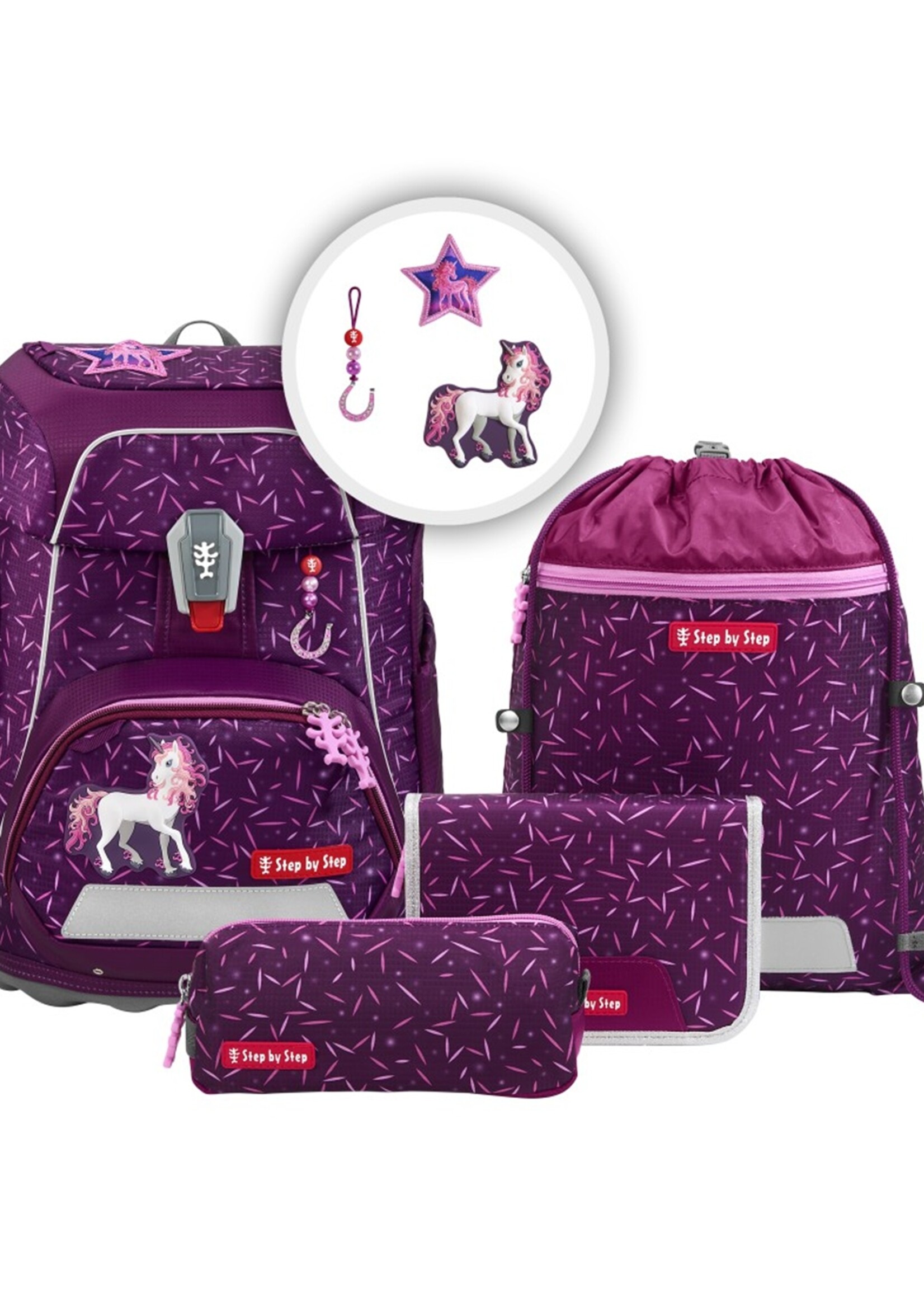 Step by Step FIT Schultaschen-Set Pretty Un