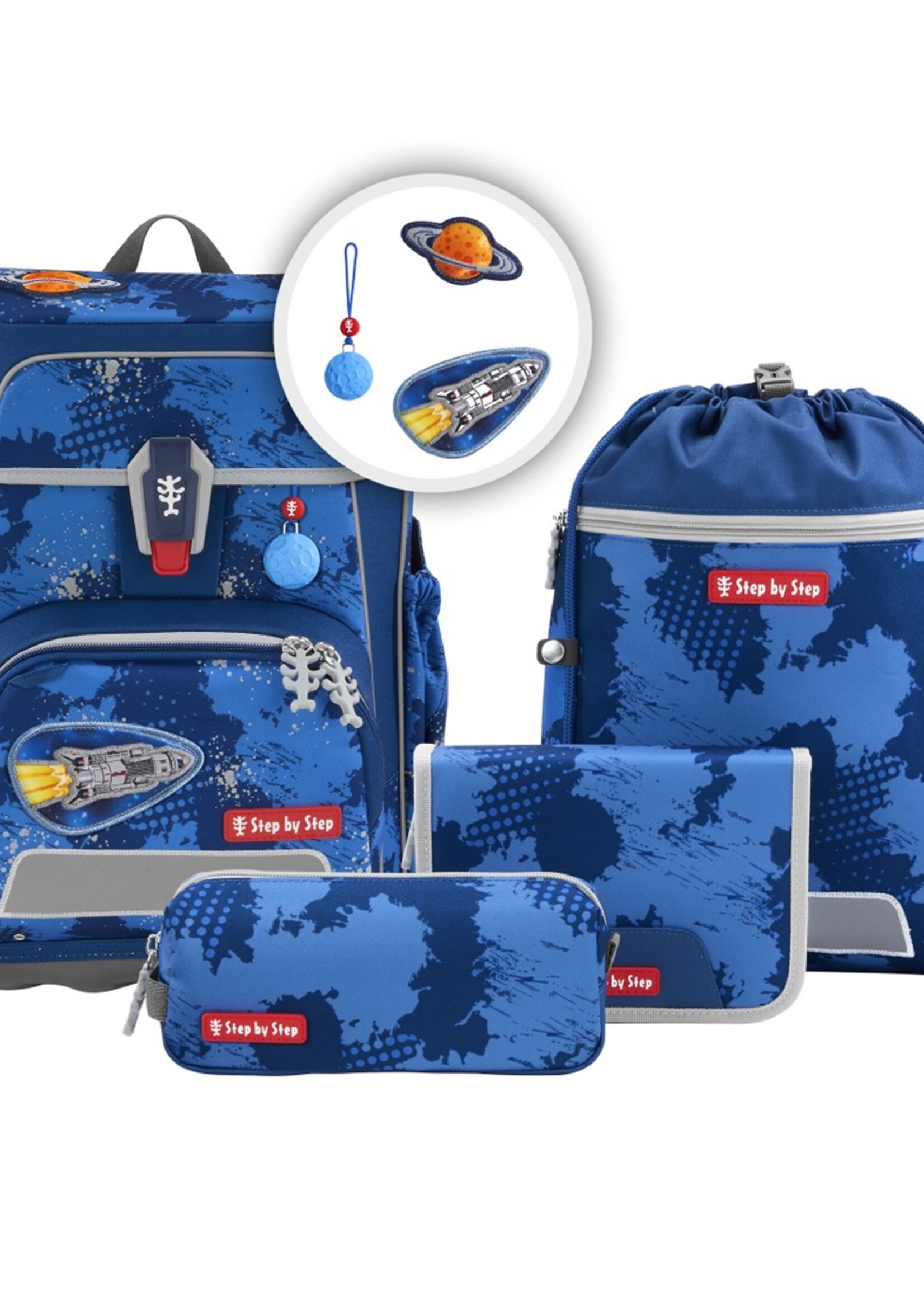 Step by Step CLOUD REFLECT Schultaschen-Set