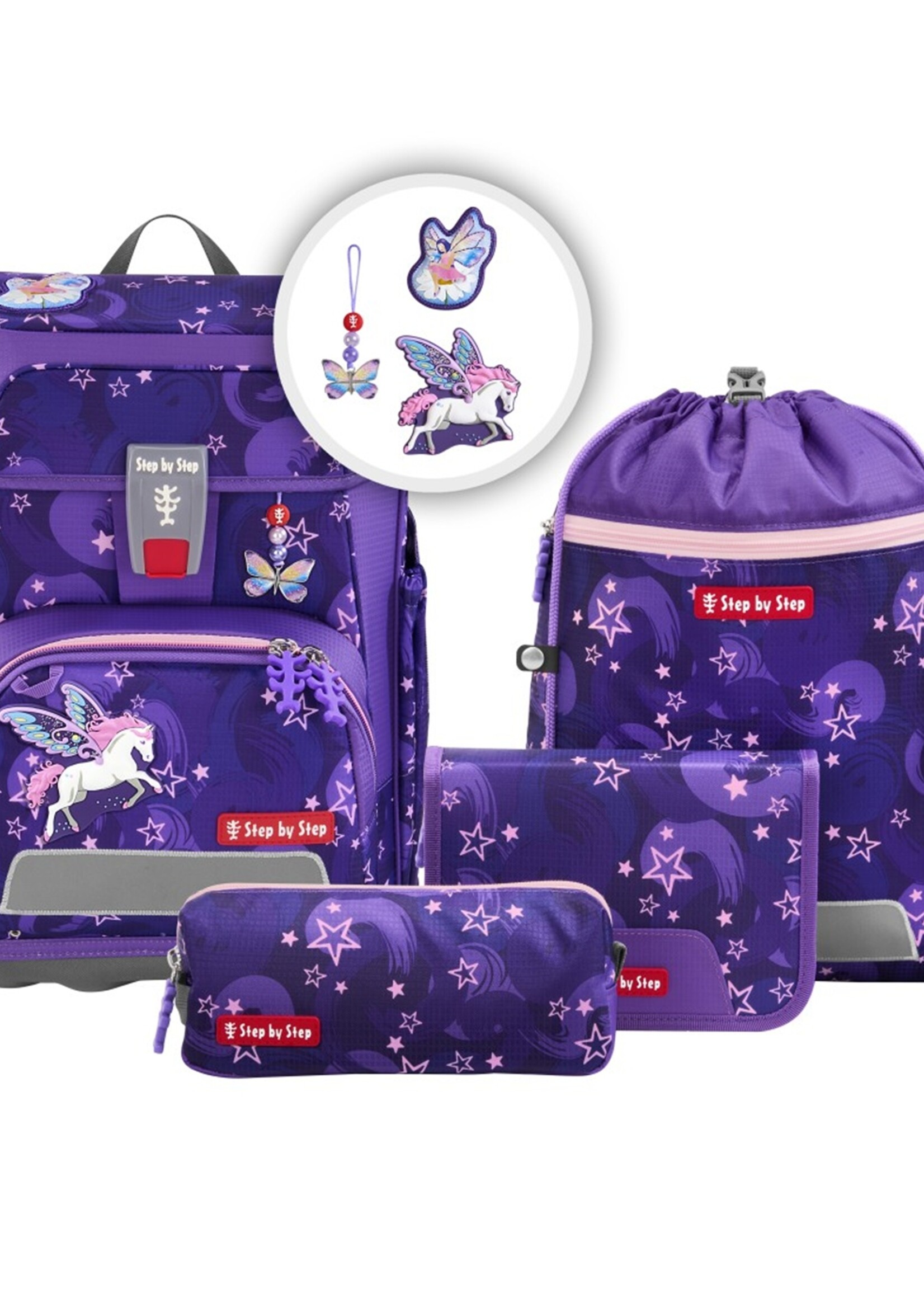 Step by Step CLOUD Schultaschen-Set