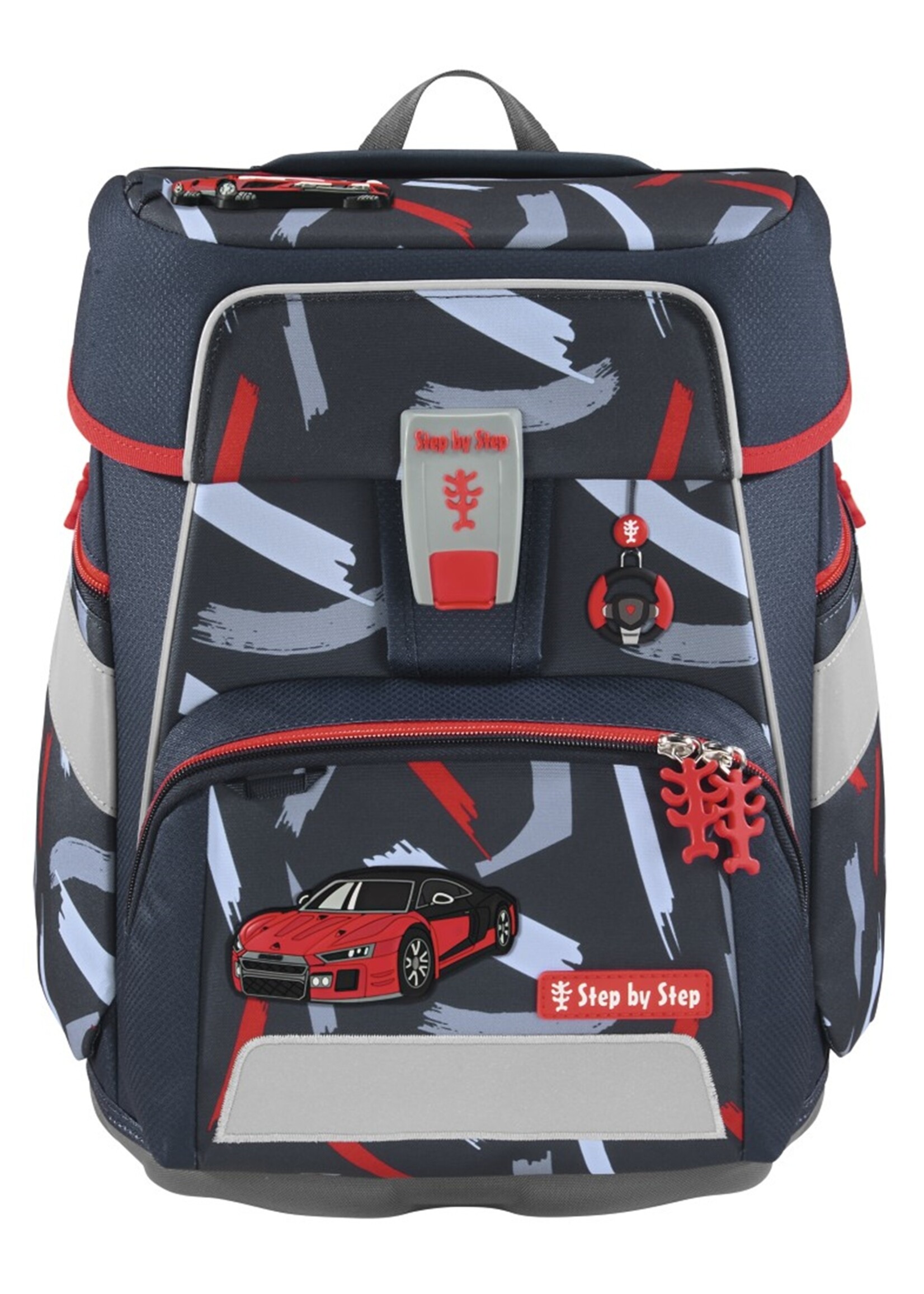 Step by Step SPACE Schultaschen-Set Sports Car Mick , 5-teilig