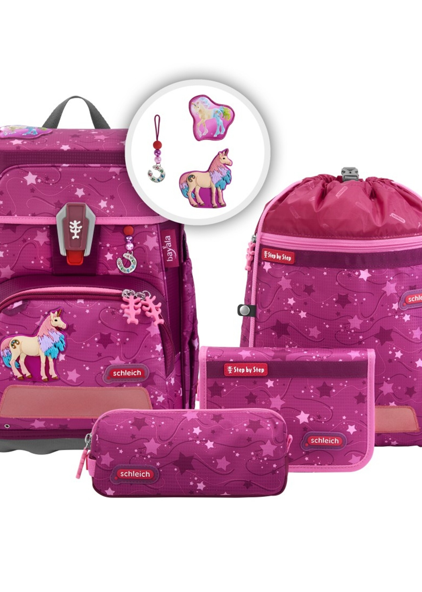 Step by Step CLOUD schleich¨ Schultaschen-S