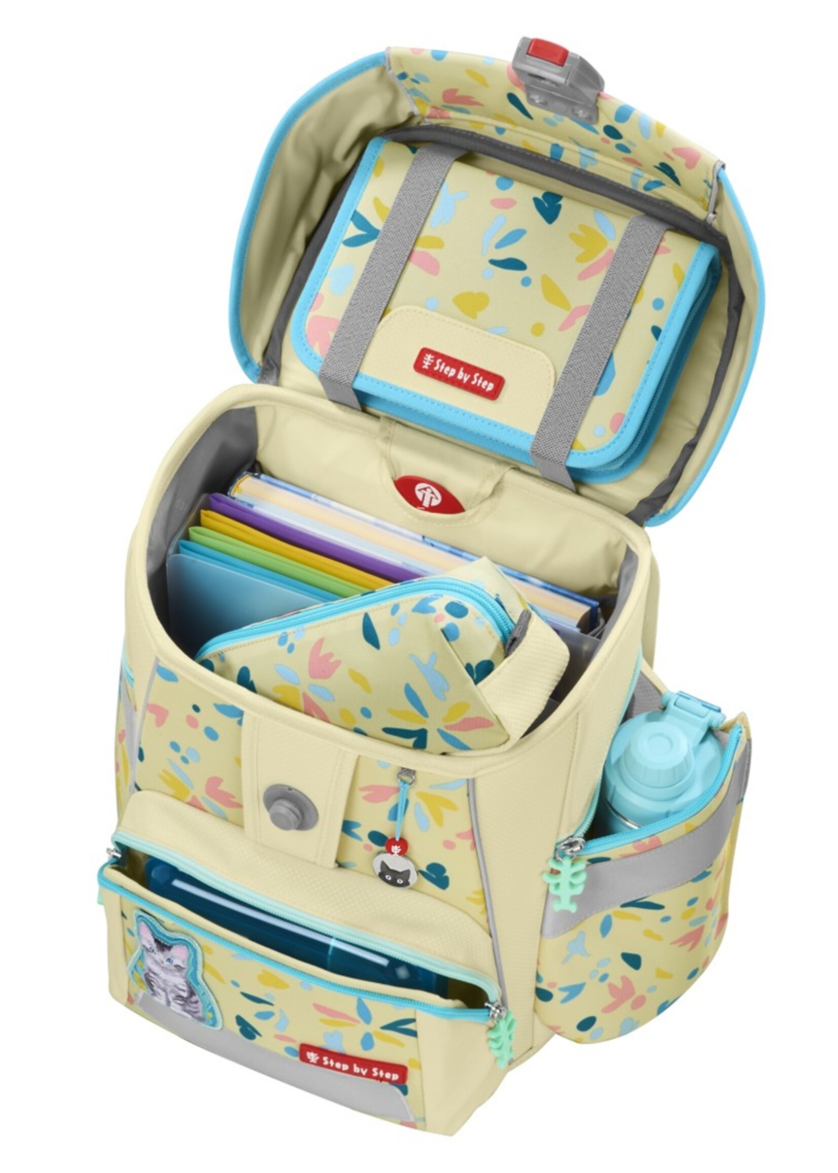 Step by Step SPACE   Schultaschen-Set Cat Lilly 5-teilig