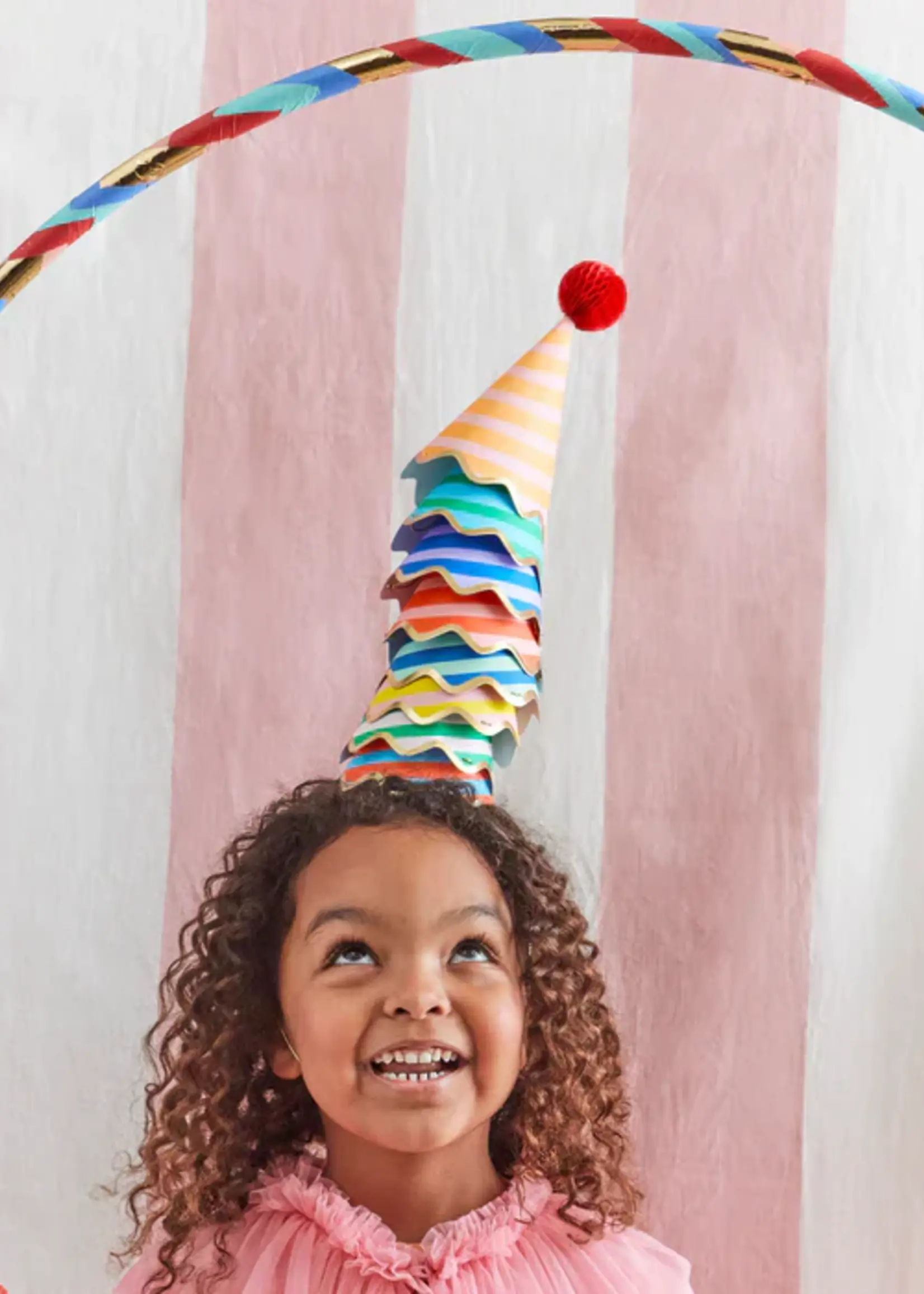 Meri Meri Stripe Party Hats (x 8)