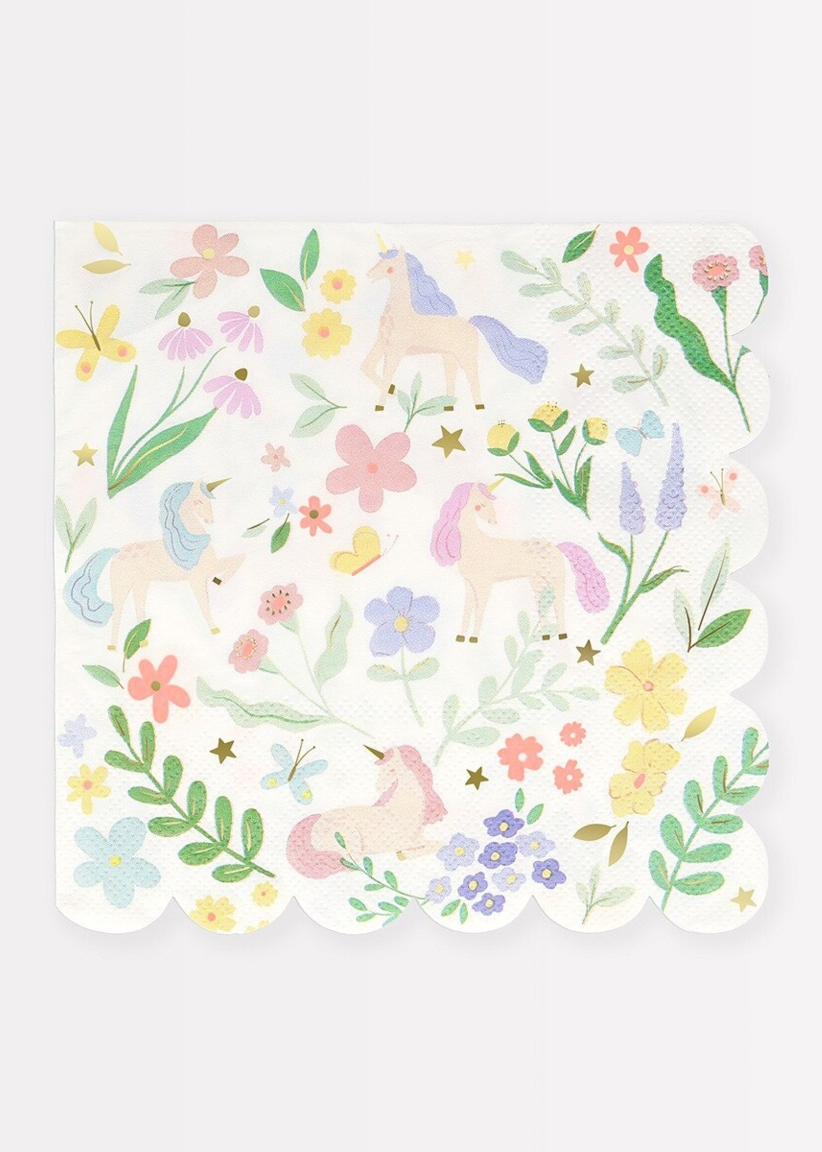 Meri Meri Meadow Unicorns Large Napkins