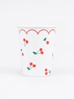 Meri Meri Cherry Pattern Cups