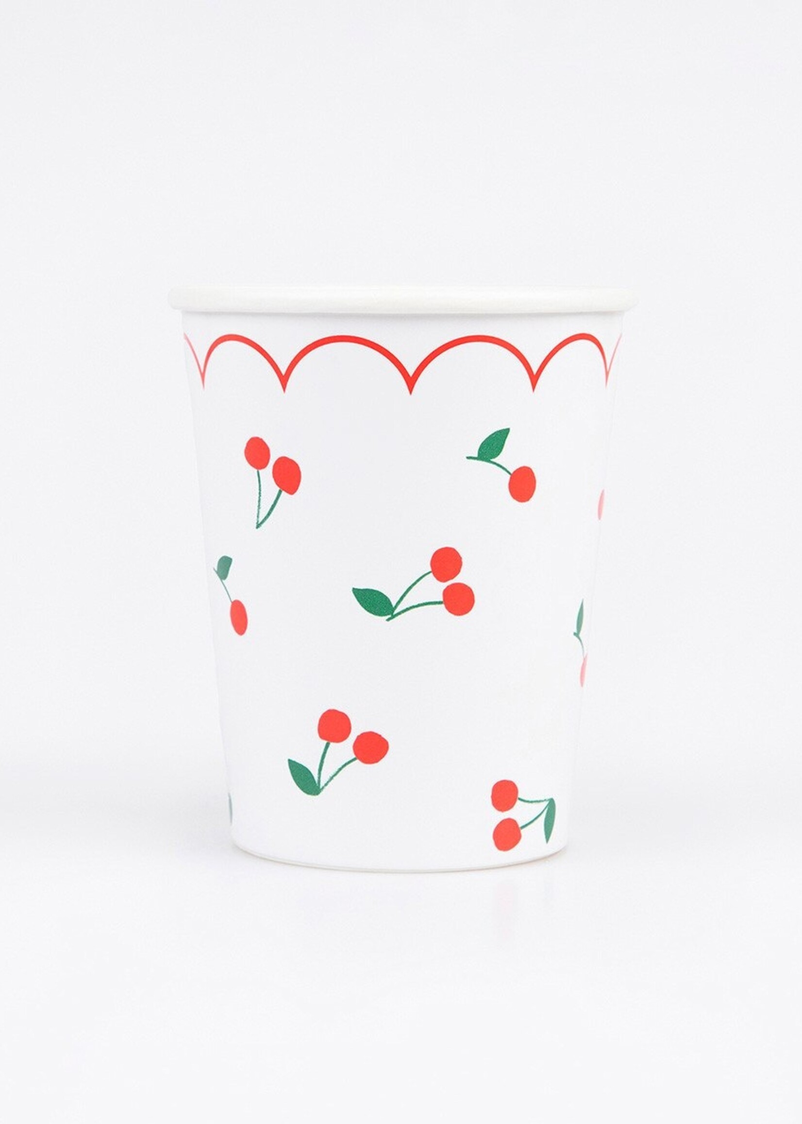 Meri Meri Cherry Pattern Cups