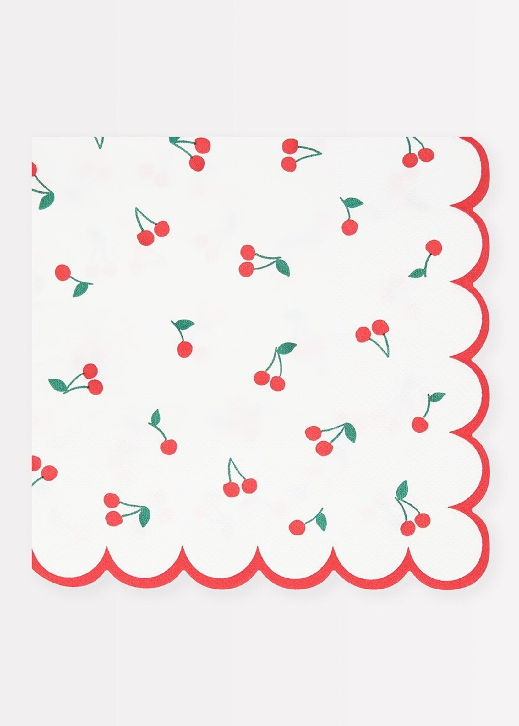 Meri Meri Cherry Pattern Large Napkins