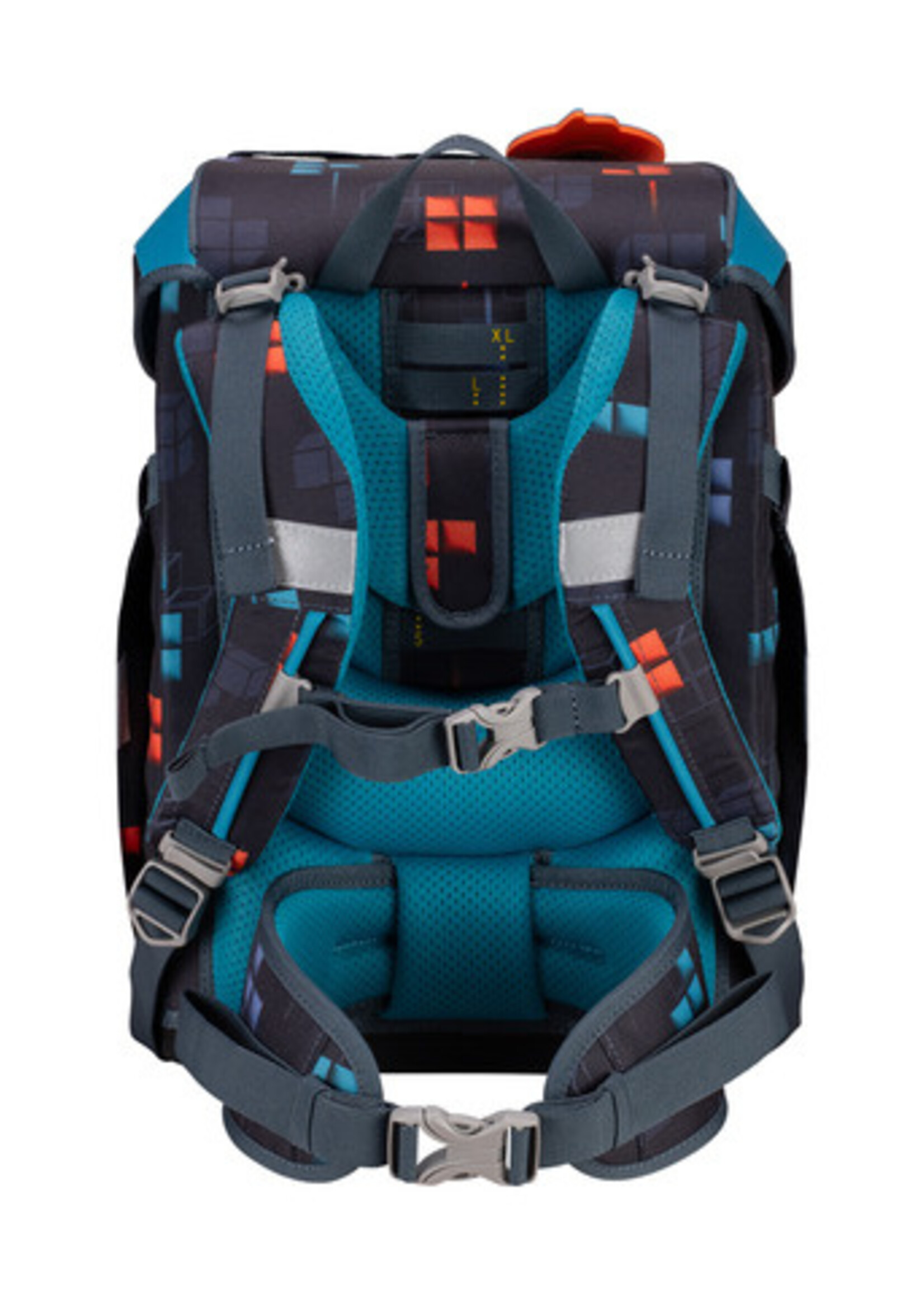 DER DIE DAS Schultaschenset ErgoFlex Tiny Ninja Fighter