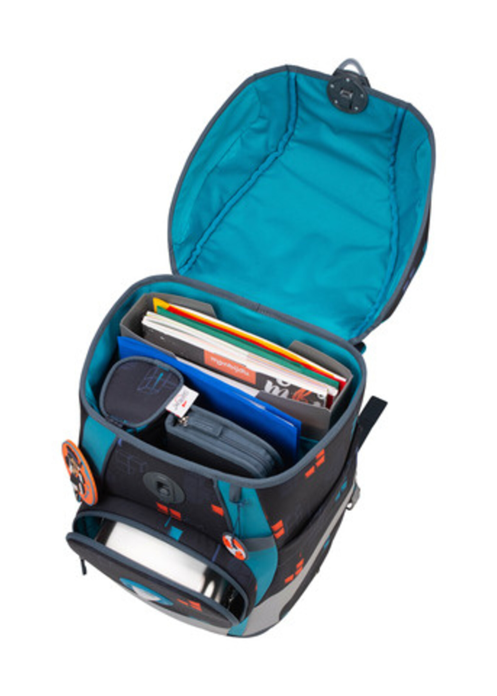 DER DIE DAS Schultaschenset ErgoFlex Tiny Ninja Fighter