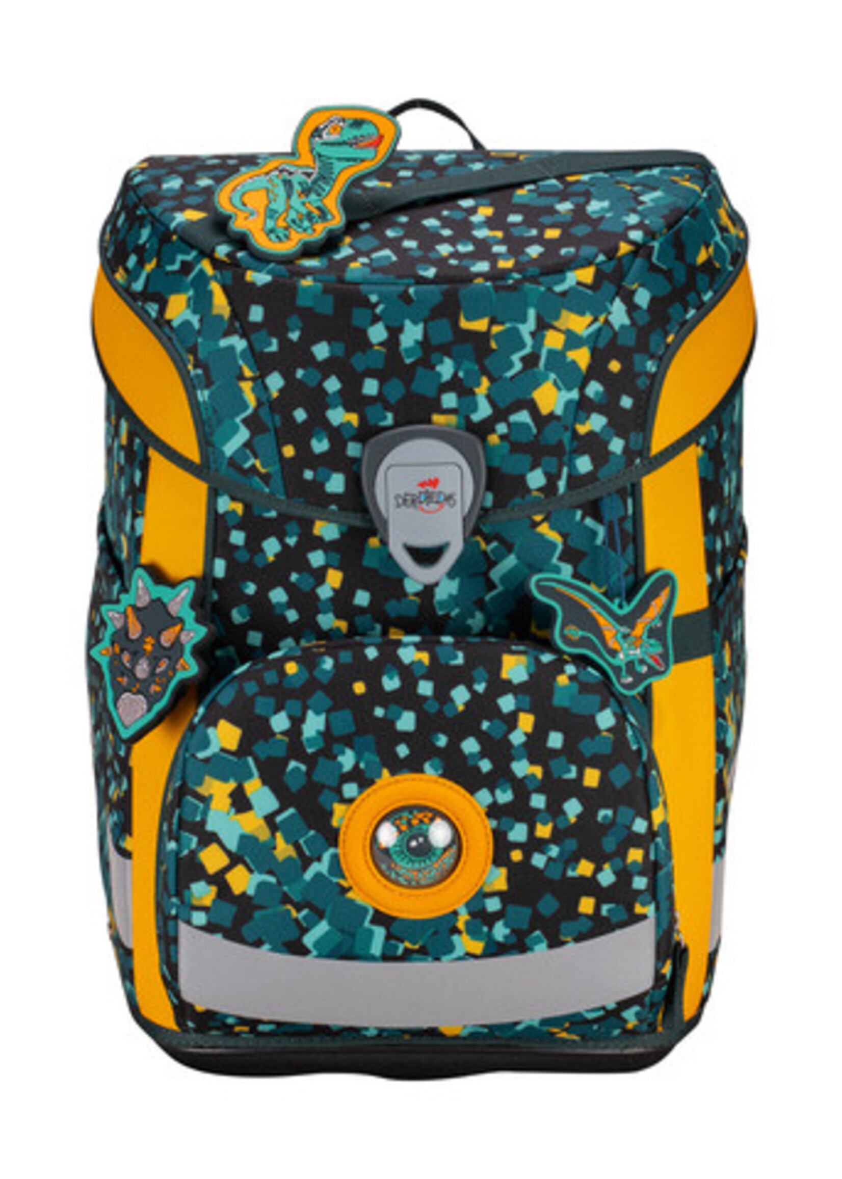 DER DIE DAS Schultaschenset ErgoFlex Easy Dino Time