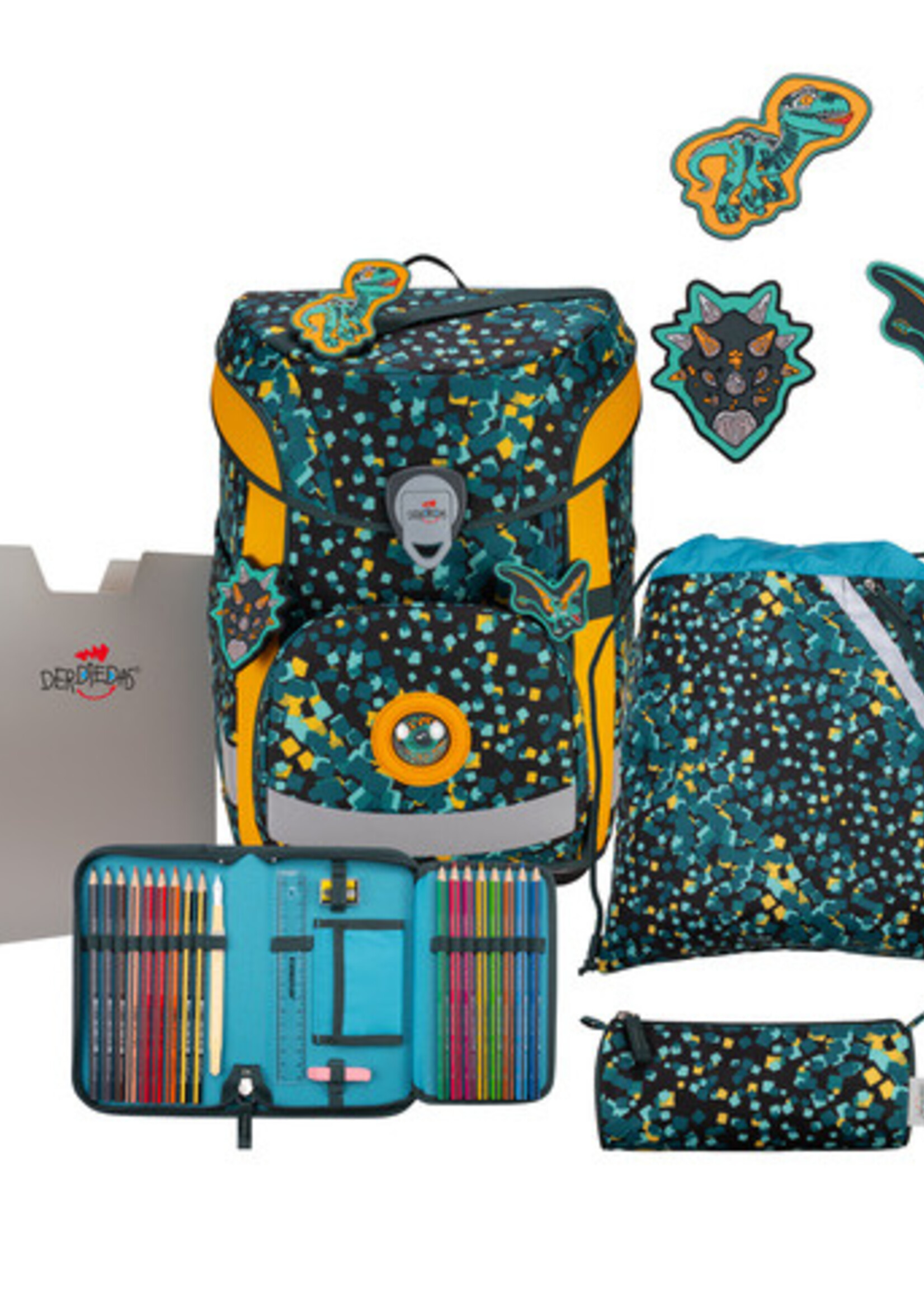 DER DIE DAS Schultaschenset ErgoFlex Easy