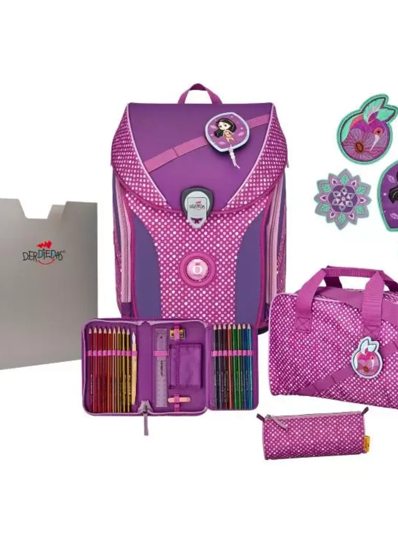 DER DIE DAS DERDIEDAS ERGOFLEX MAX PURPLE