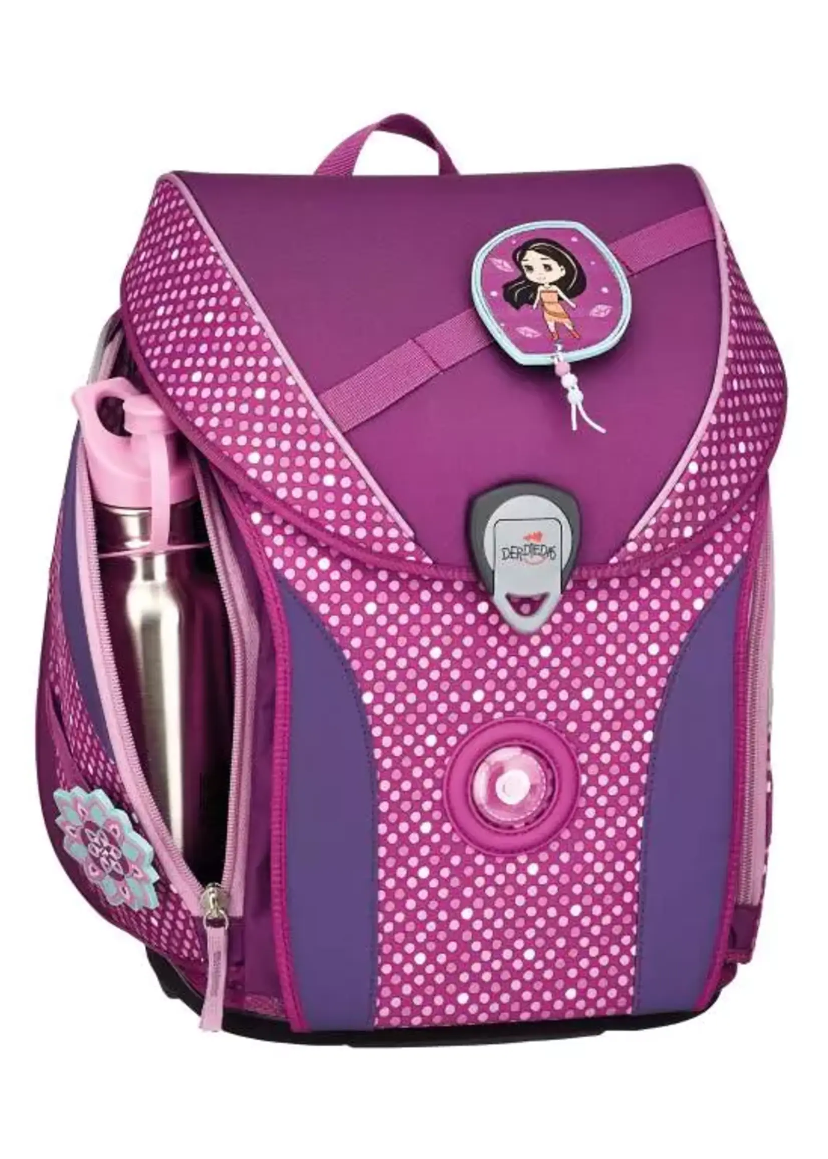 DER DIE DAS DERDIEDAS ERGOFLEX MAX Purple Dots