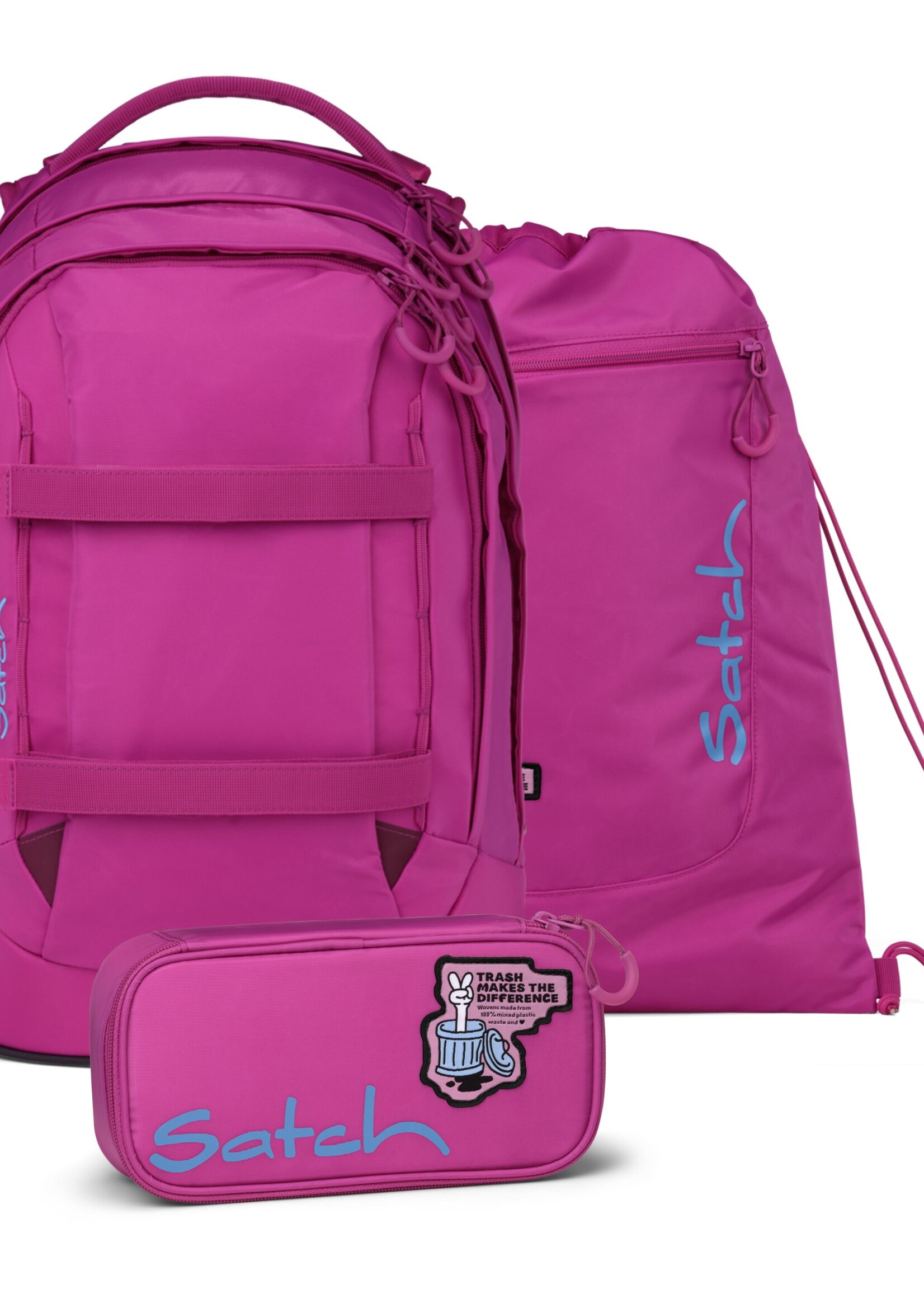 SATCH Pack Schulrucksack-Set Fearles Pink