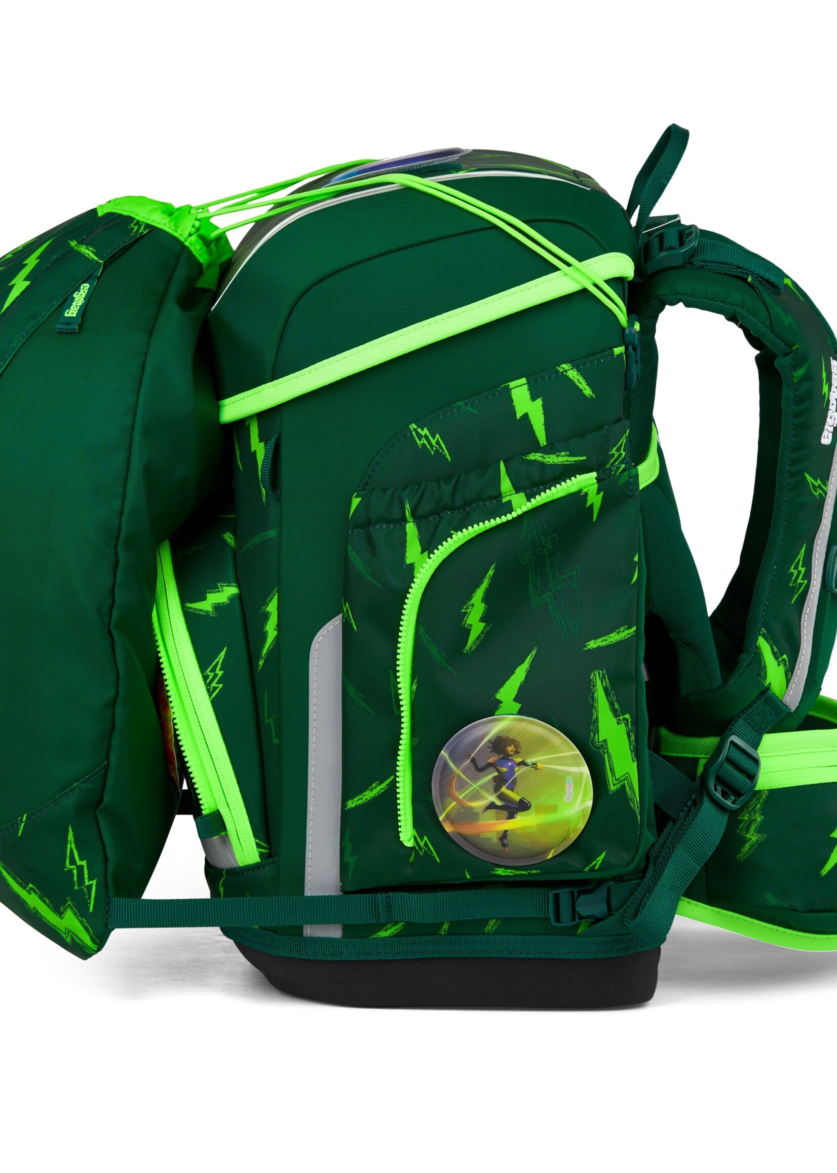 ERGOBAG Cubo Schultaschen-Set Bärtastisch