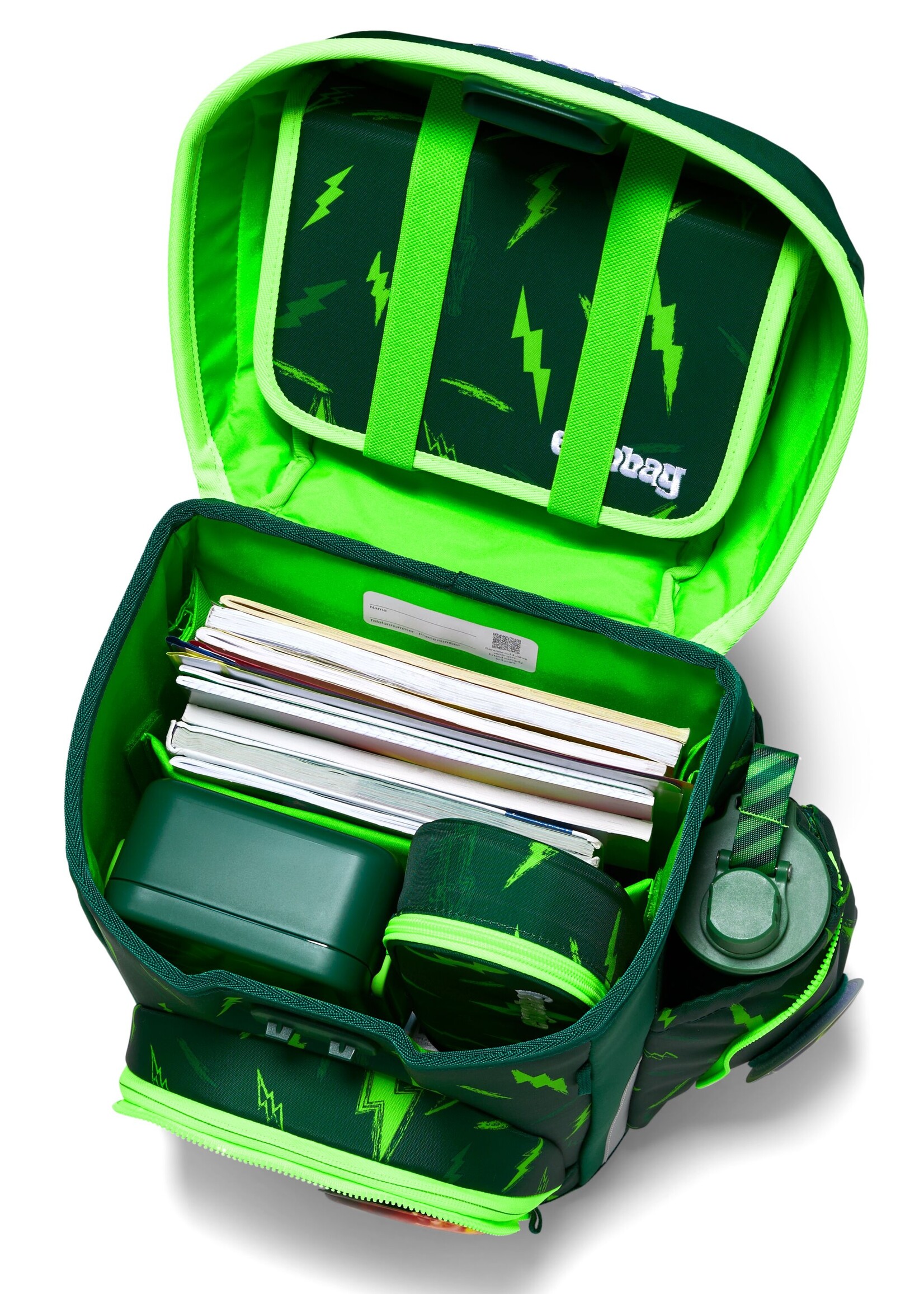 ERGOBAG Cubo Schultaschen-Set Bärtastisch