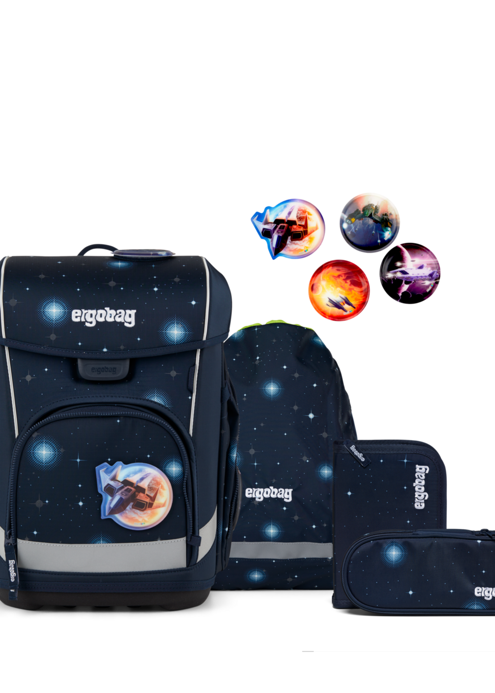 ERGOBAG Cubo Light Schultaschen-Set