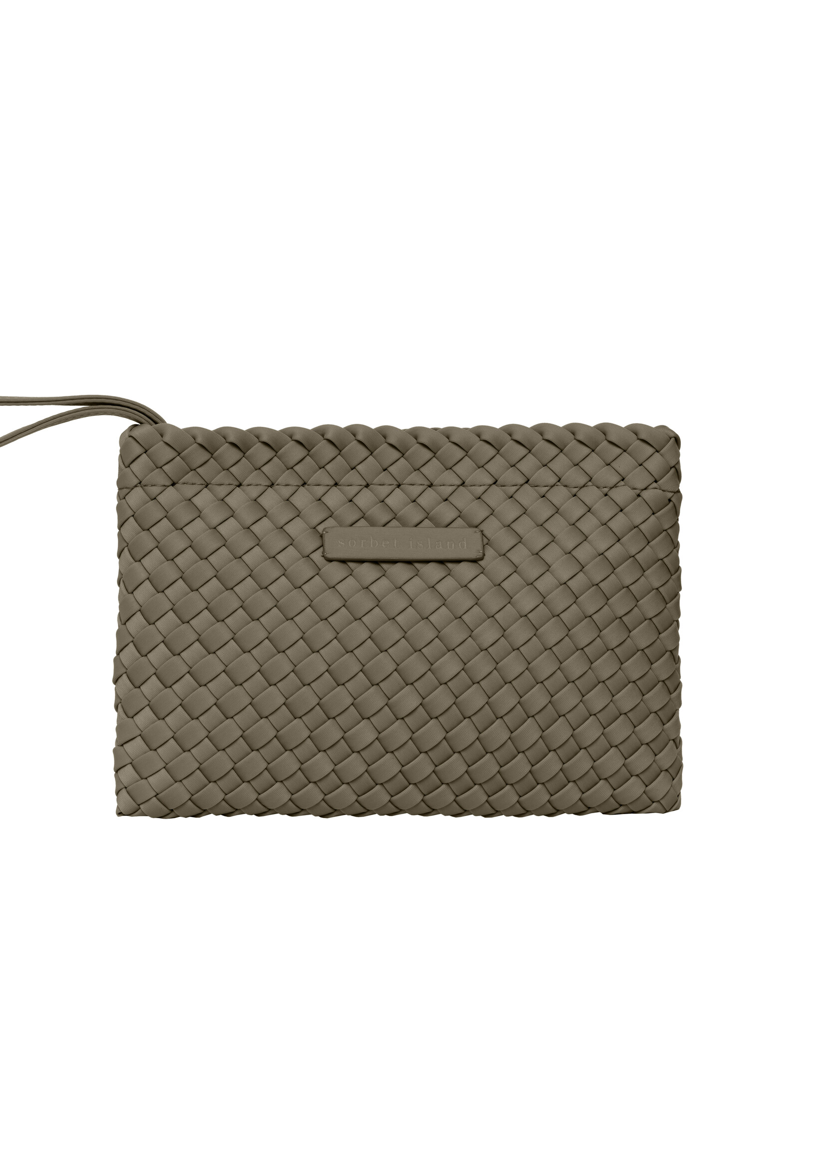 Sorbet Island HANDWOVEN NEOPRENE PENCIL BAG