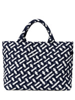 Sorbet Island HANDWOVEN NEOPRENE MEDIUM TOTE