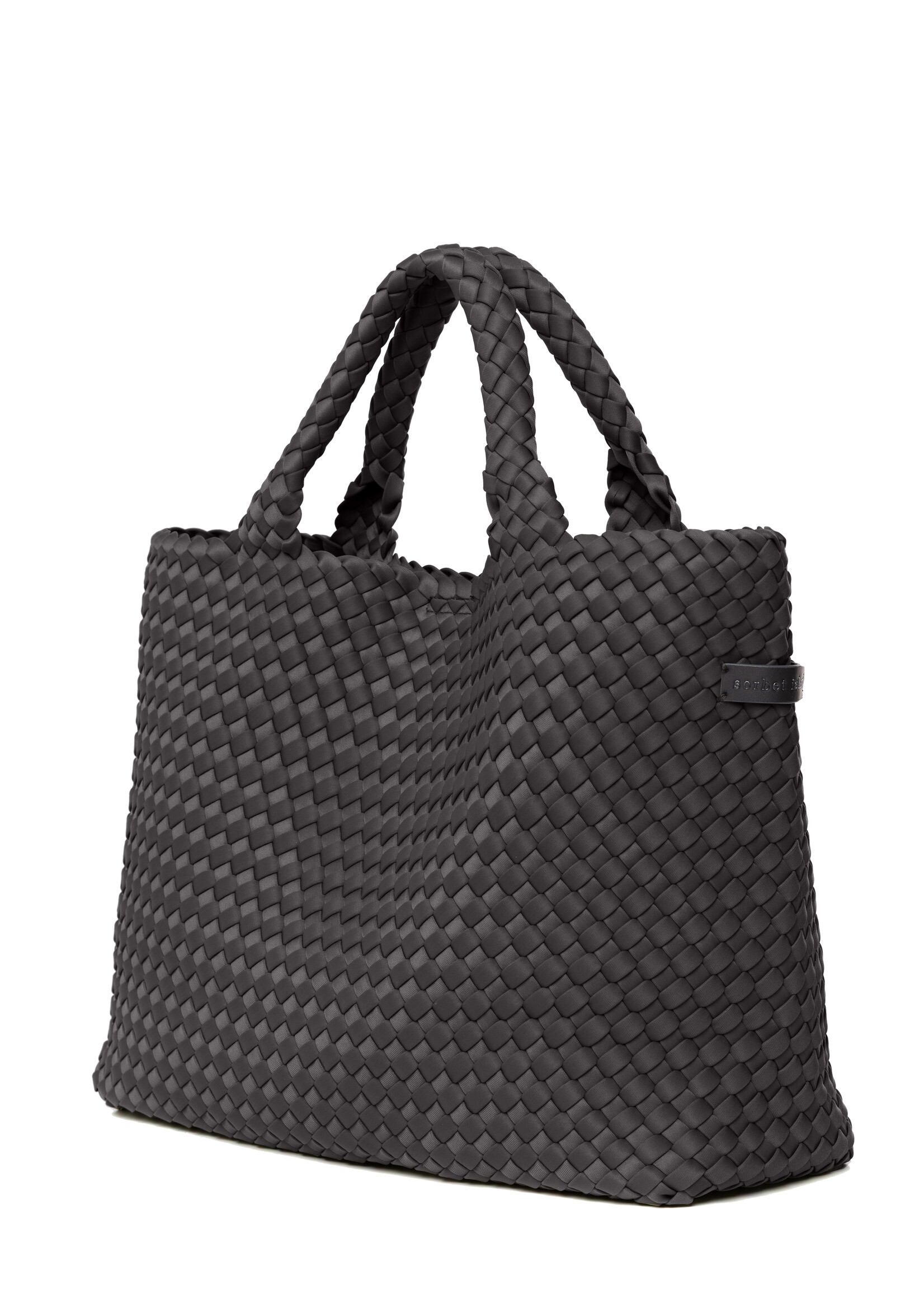 Sorbet Island HANDWOVEN NEOPRENE MEDIUM TOTE