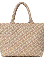 Sorbet Island HANDWOVEN NEOPRENE LARGE TOTE