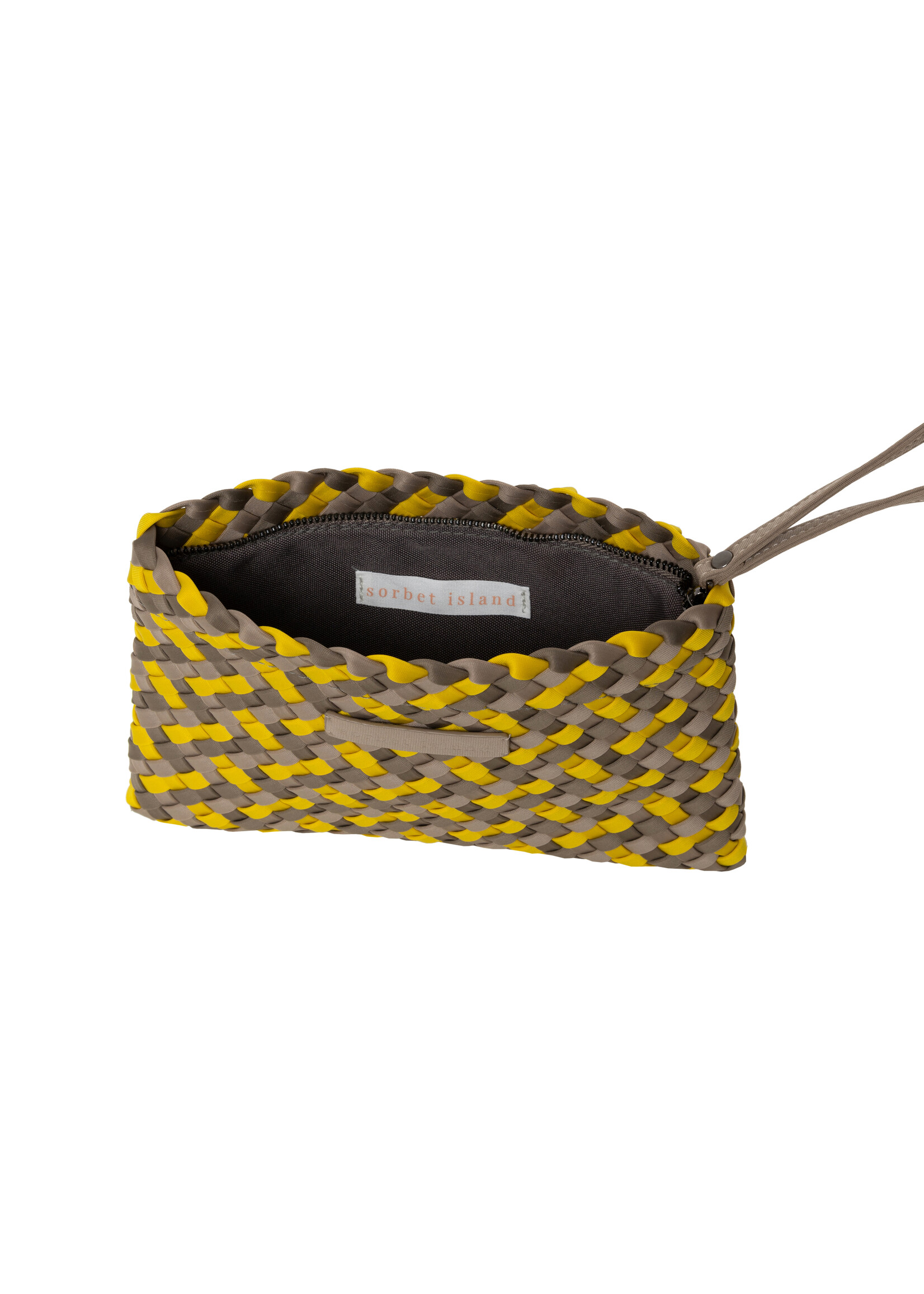 Sorbet Island HANDWOVEN NEOPRENE PENCIL BAG