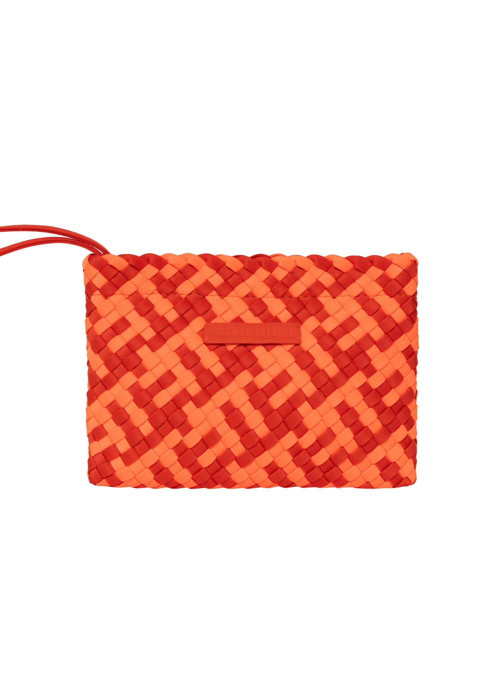 Sorbet Island HANDWOVEN NEOPRENE PENCIL BAG