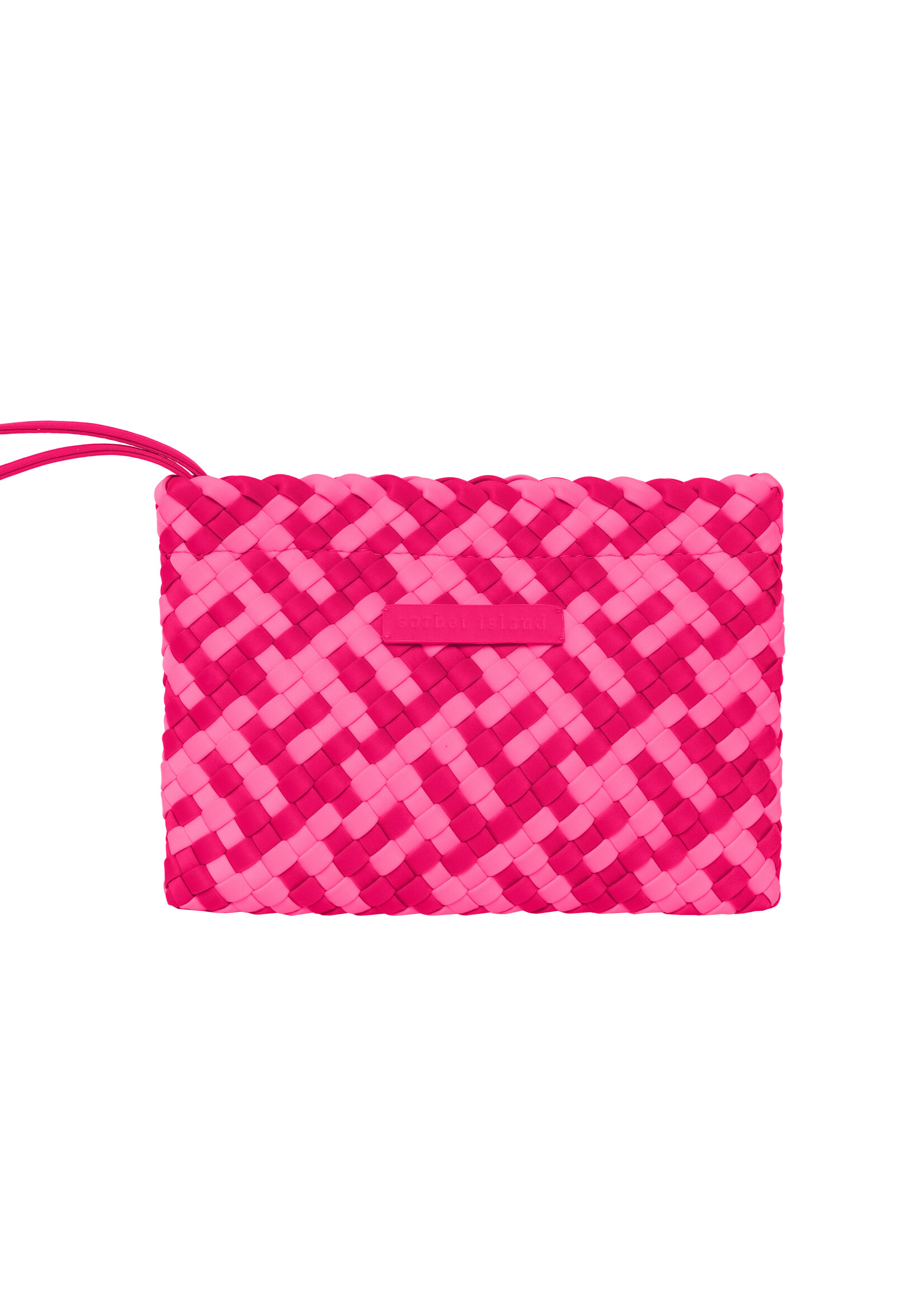 Sorbet Island HANDWOVEN NEOPRENE PENCIL BAG