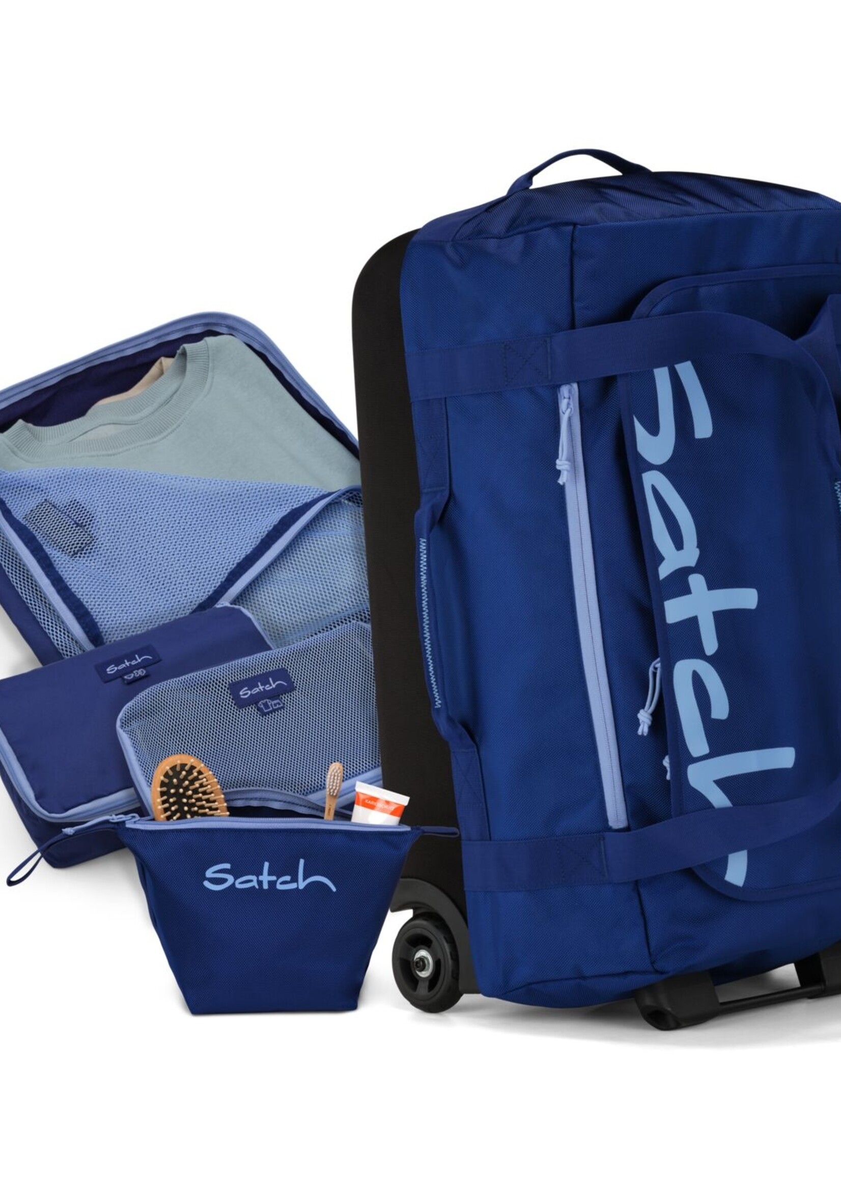 SATCH Reisekoffer Jet Blue quest Set