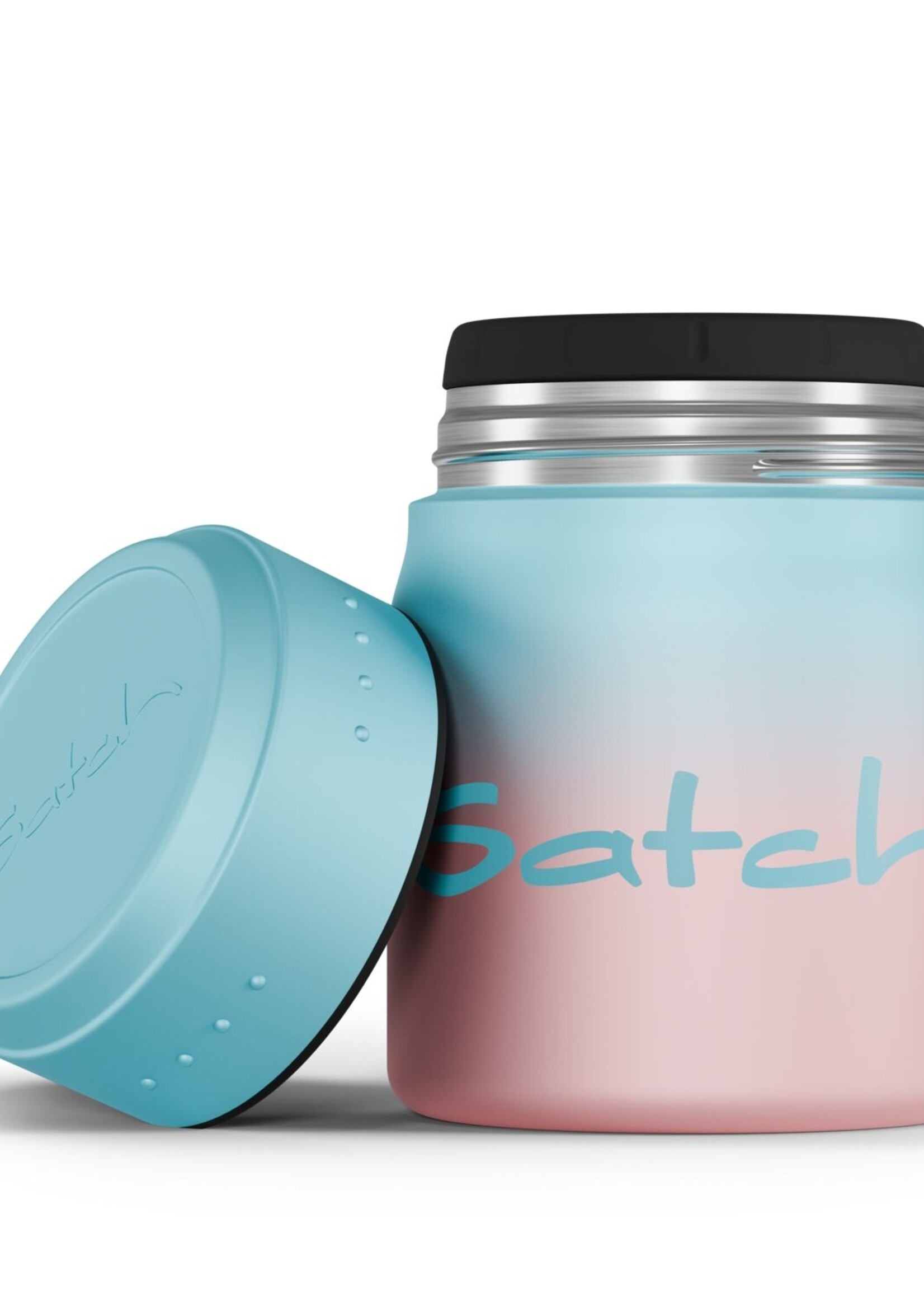 SATCH Light Blue Gaffiti Thermo Lunc