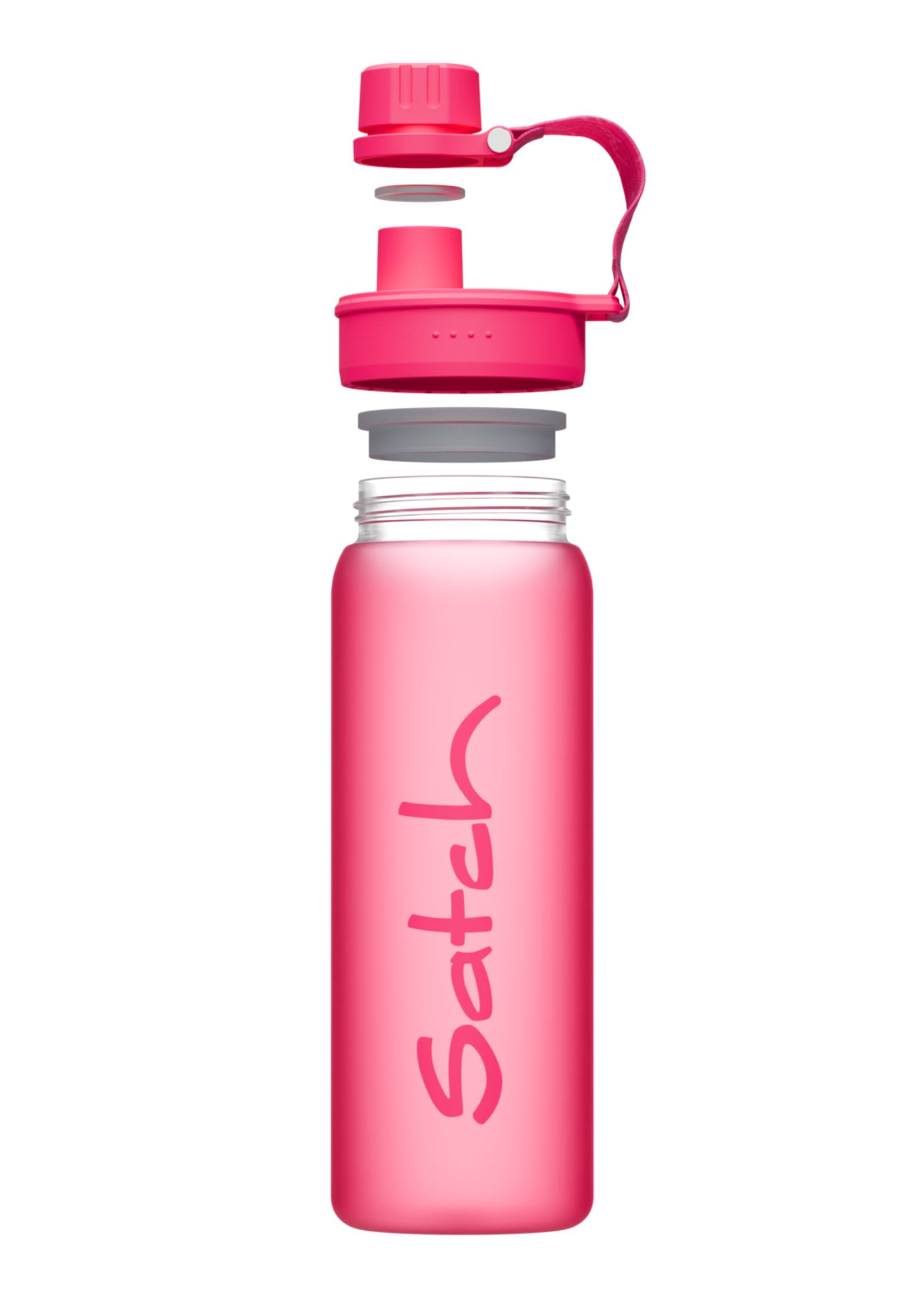 SATCH Pink Sport Trinkflasche